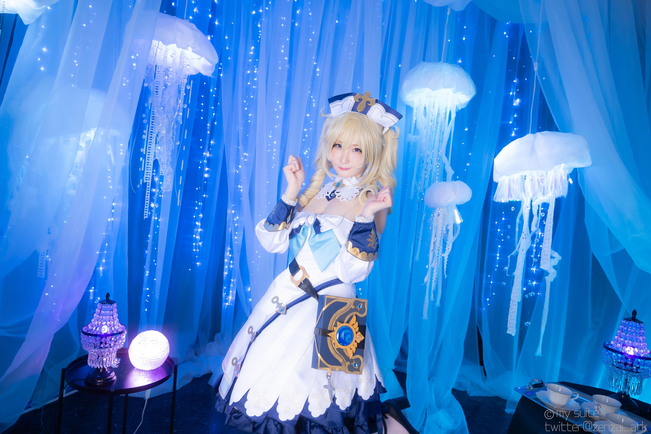 [Cosplay] [my suite] Atsuki あつき - Genshin Impact Jean & Barbara - 1