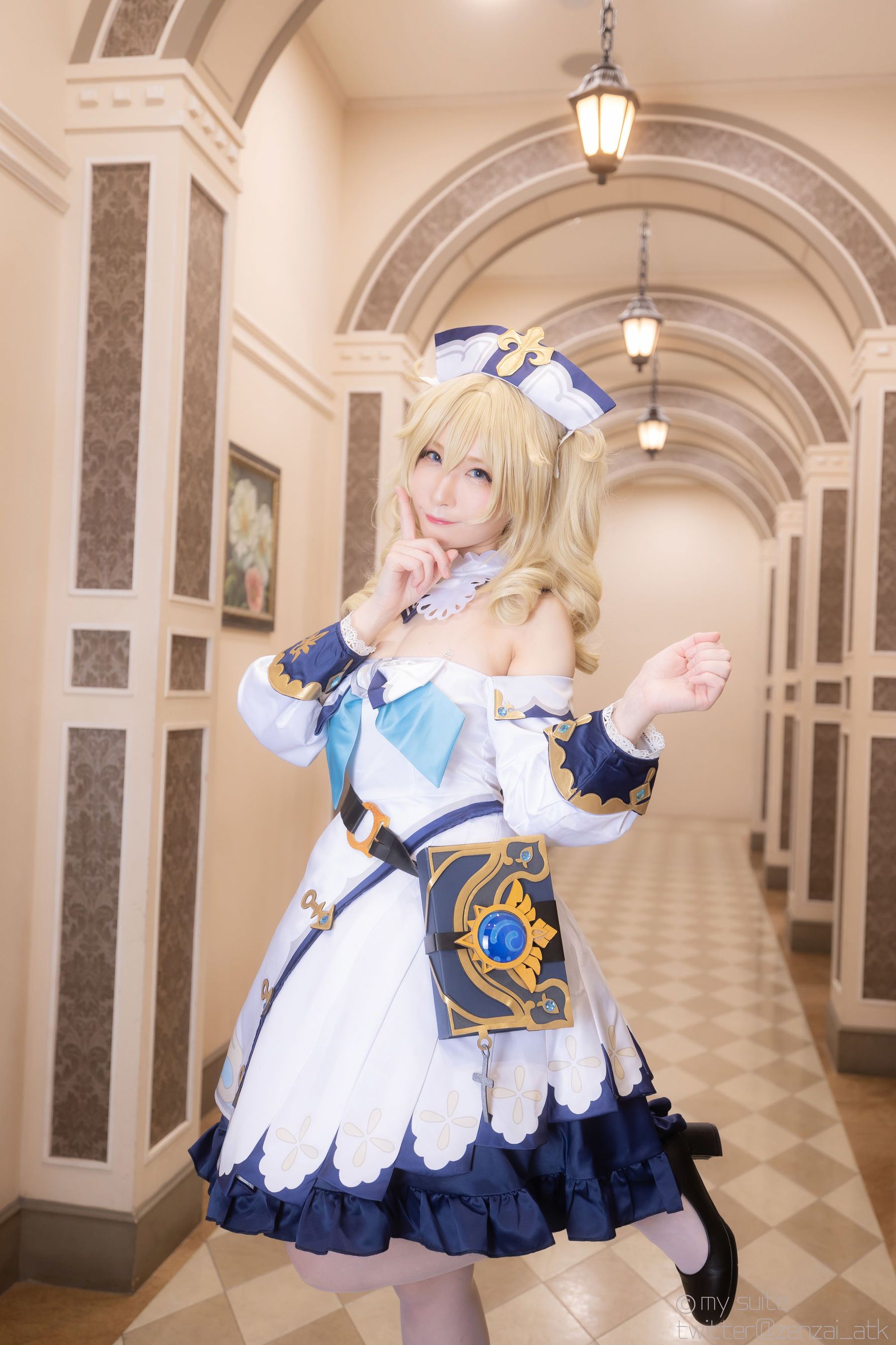 [Cosplay] [my suite] Atsuki あつき - Genshin Impact Jean & Barbara - 1