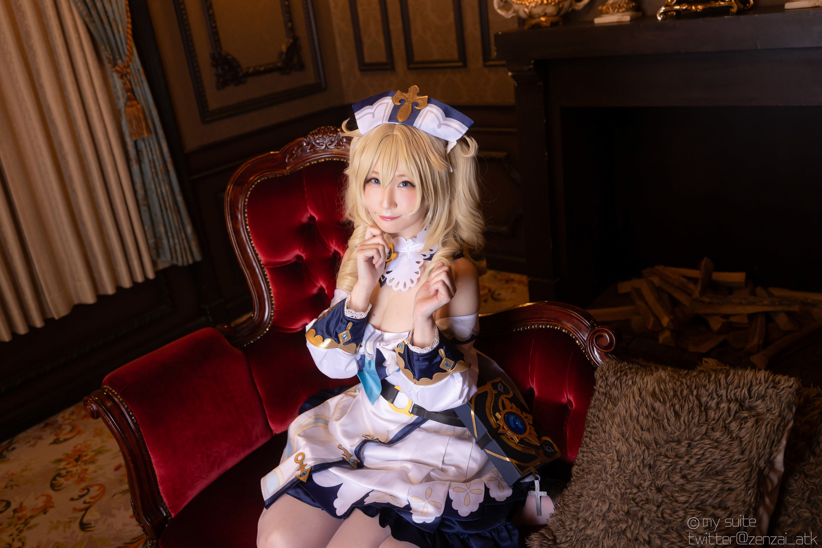 [Cosplay] [my suite] Atsuki あつき - Genshin Impact Jean & Barbara - 1