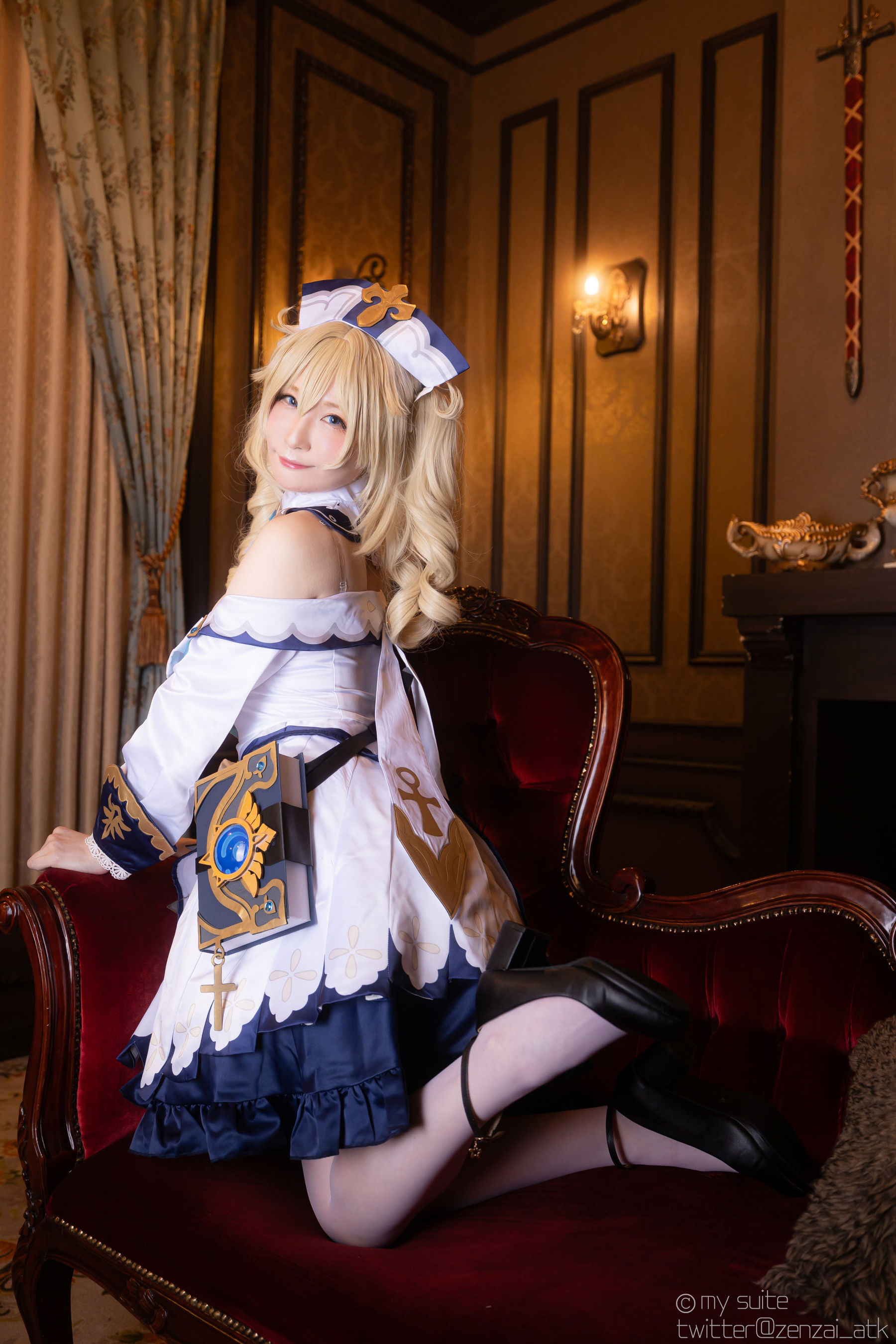 [Cosplay] [my suite] Atsuki あつき - Genshin Impact Jean & Barbara - 1