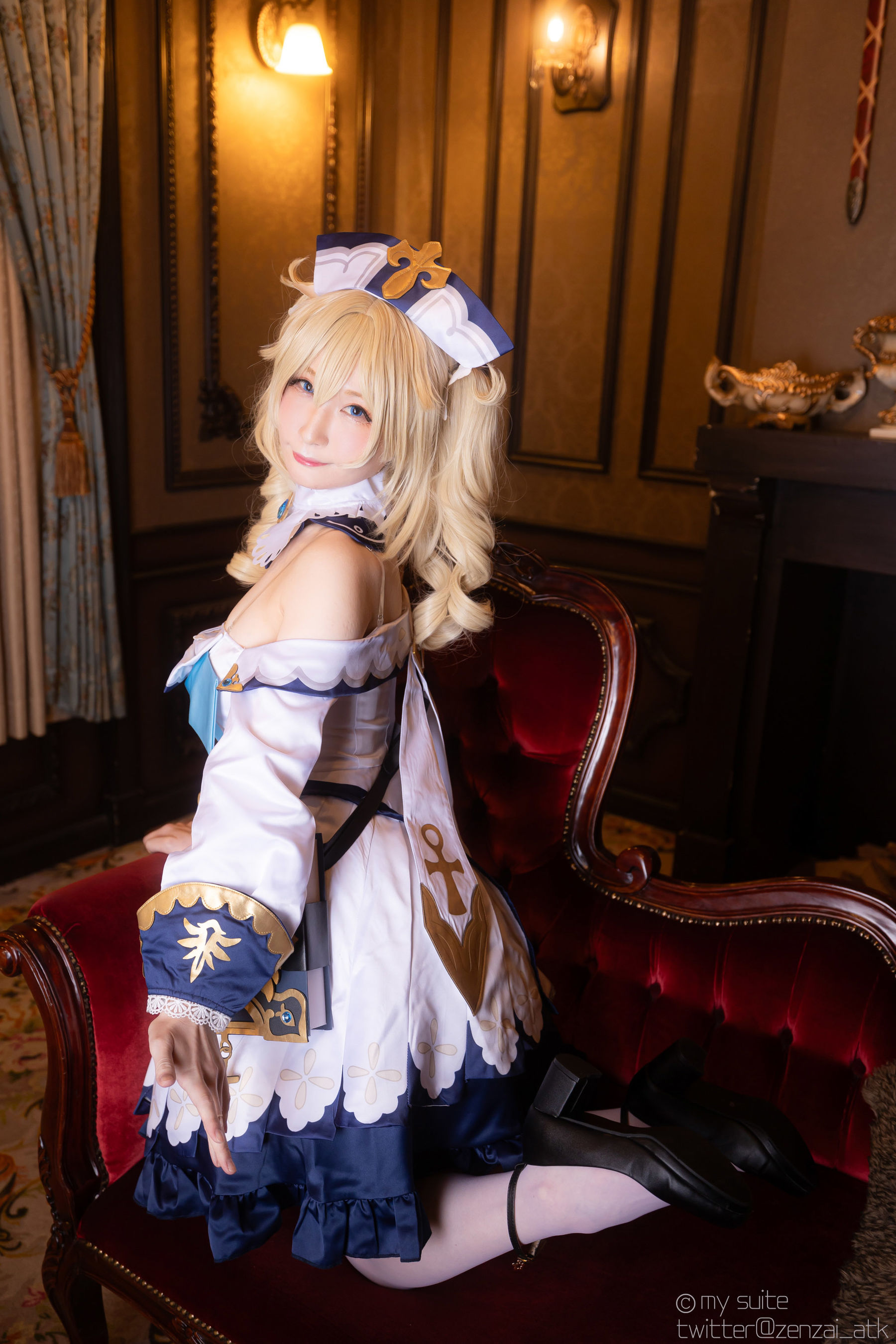 [Cosplay] [my suite] Atsuki あつき - Genshin Impact Jean & Barbara - 1