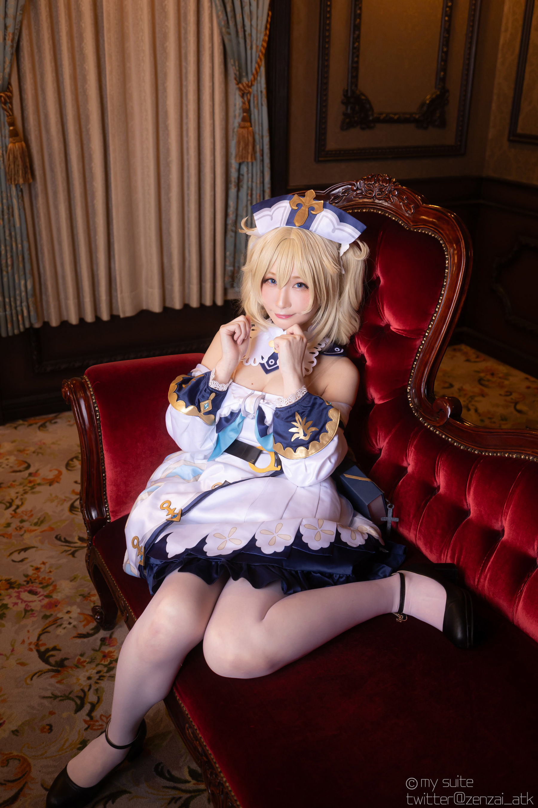 [Cosplay] [my suite] Atsuki あつき - Genshin Impact Jean & Barbara - 1