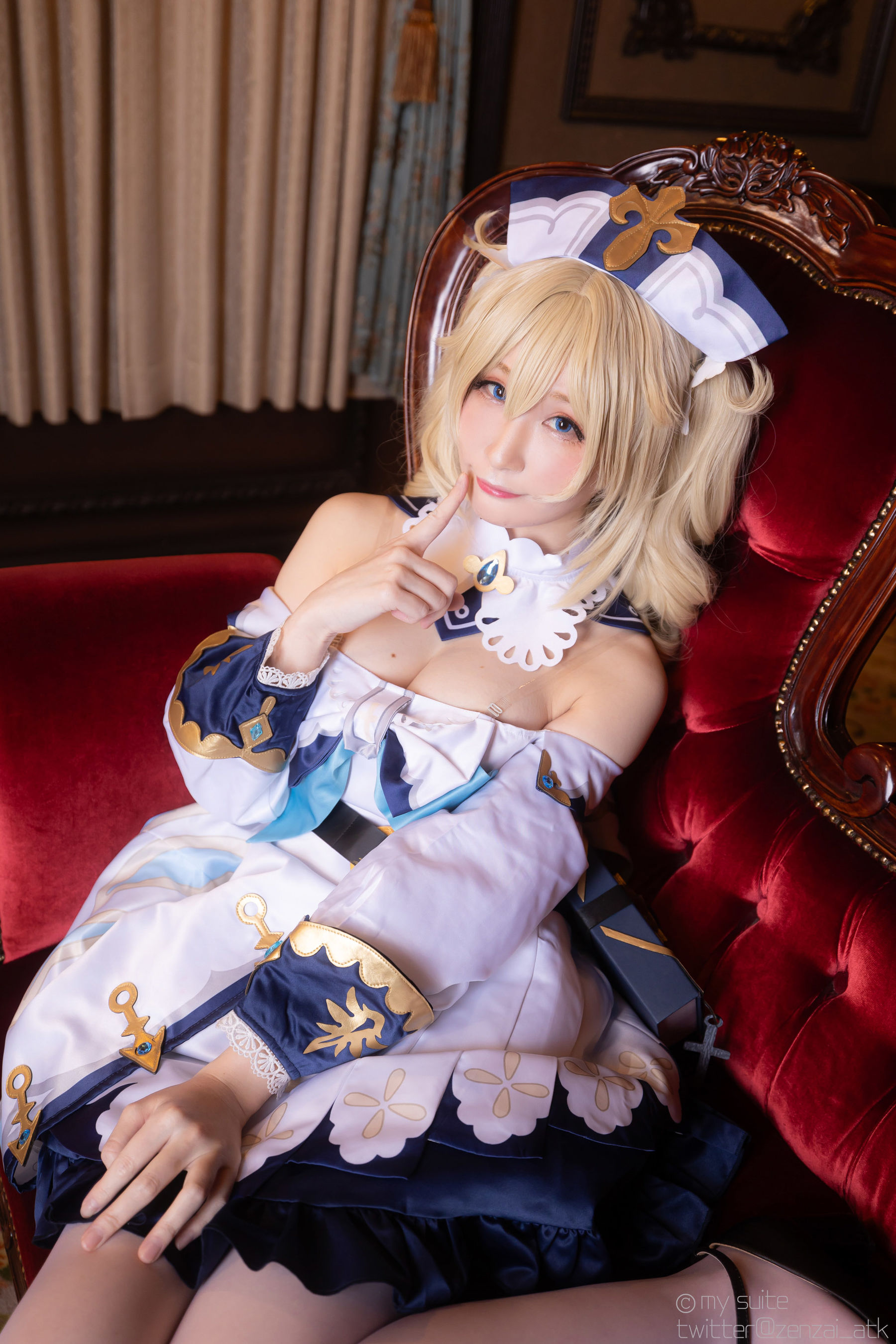[Cosplay] [my suite] Atsuki あつき - Genshin Impact Jean & Barbara - 1