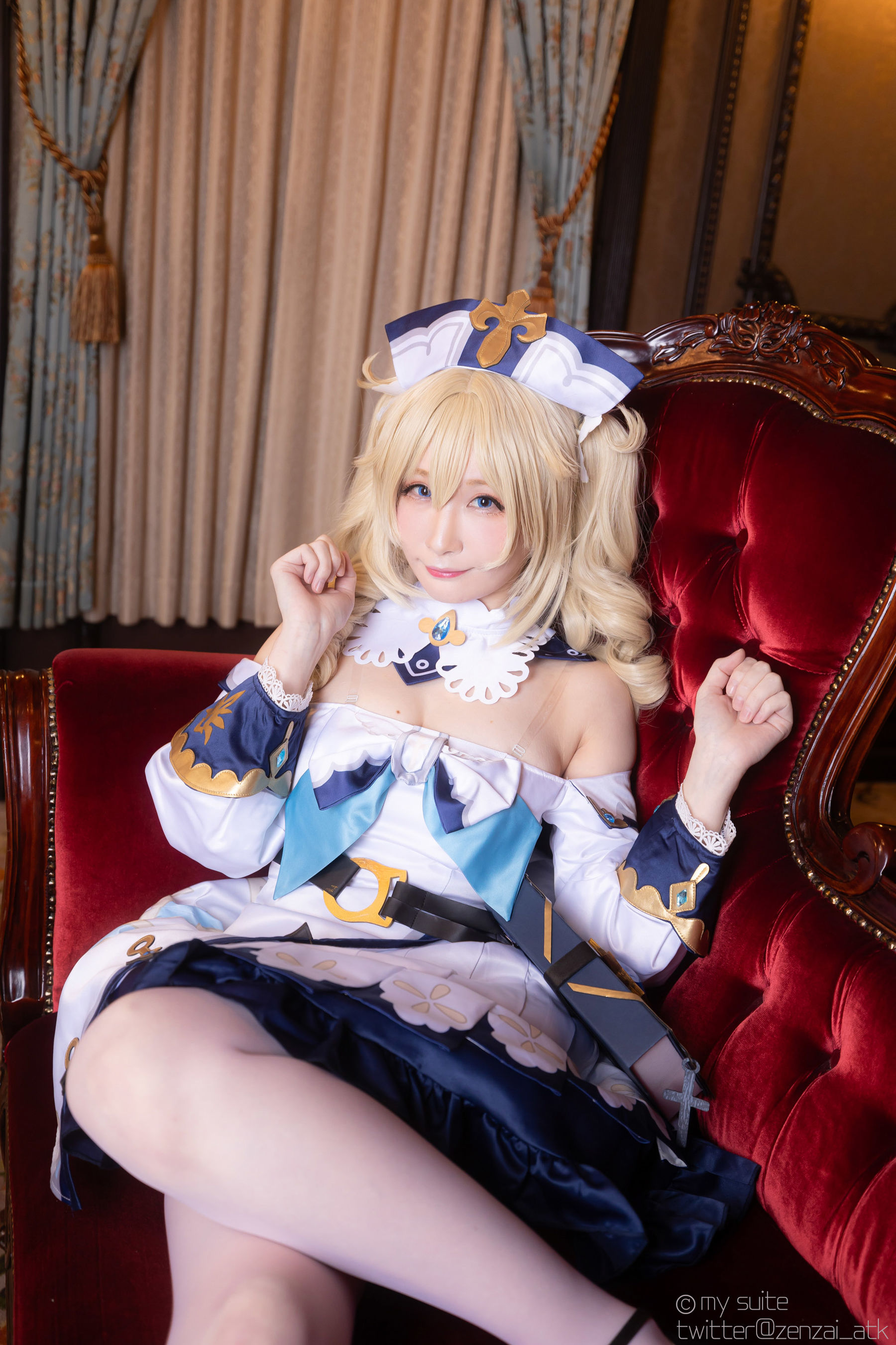 [Cosplay] [my suite] Atsuki あつき - Genshin Impact Jean & Barbara - 1