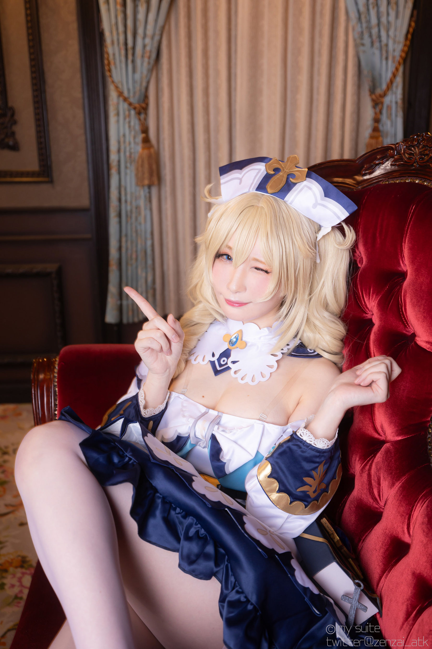 [Cosplay] [my suite] Atsuki あつき - Genshin Impact Jean & Barbara - 1