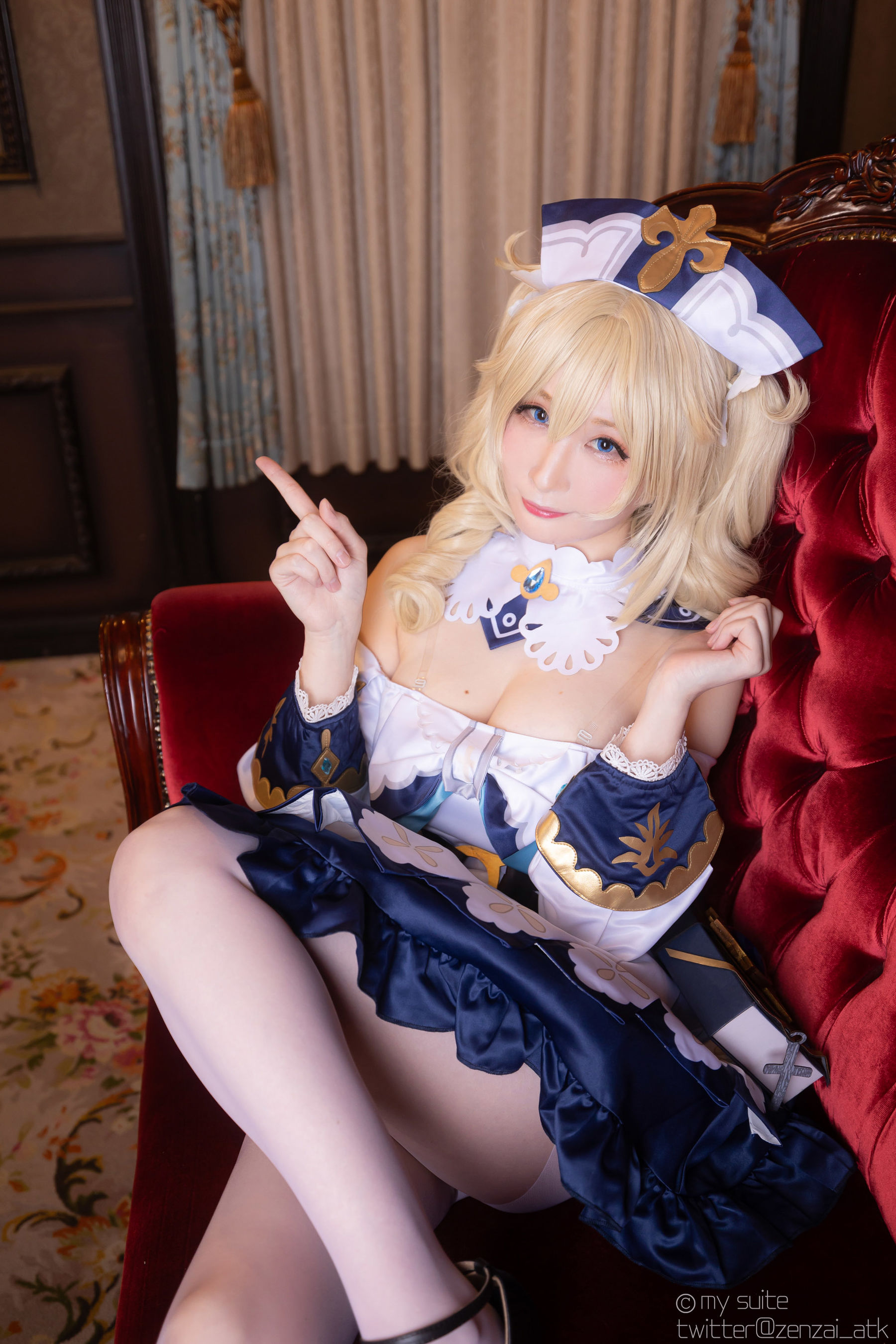 [Cosplay] [my suite] Atsuki あつき - Genshin Impact Jean & Barbara - 1