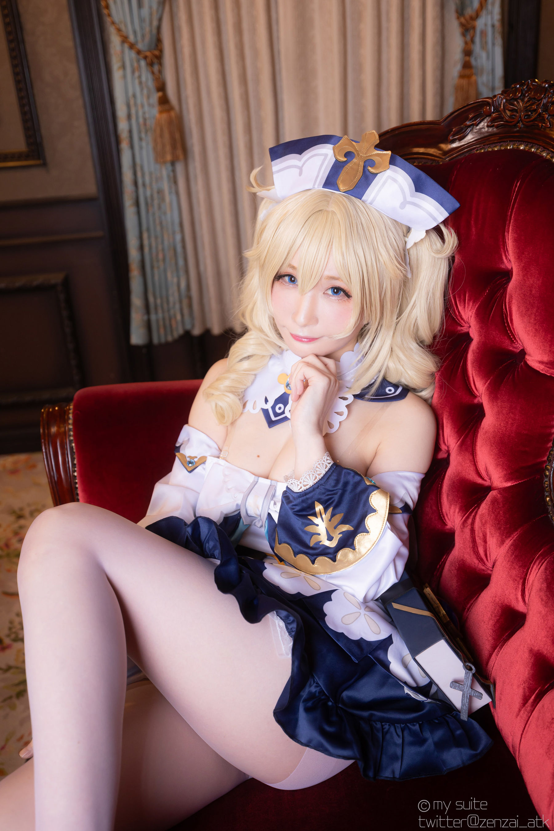 [Cosplay] [my suite] Atsuki あつき - Genshin Impact Jean & Barbara - 1