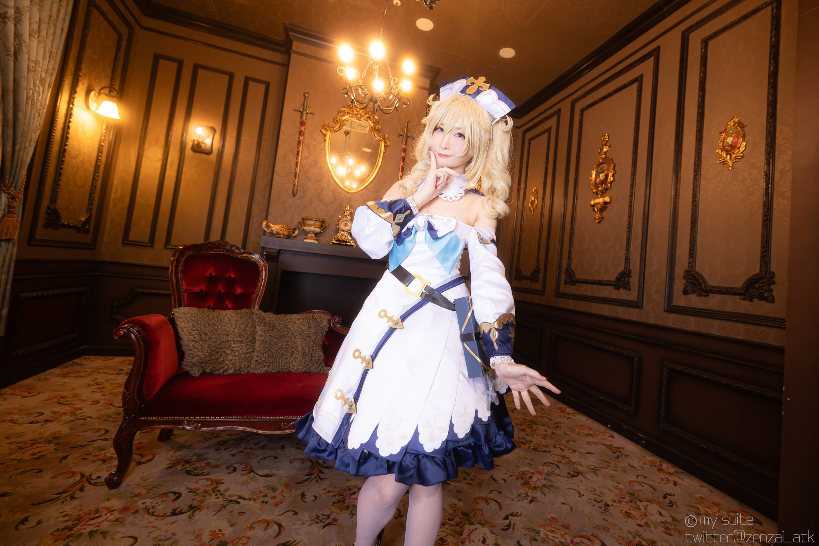 [Cosplay] [my suite] Atsuki あつき - Genshin Impact Jean & Barbara - 1
