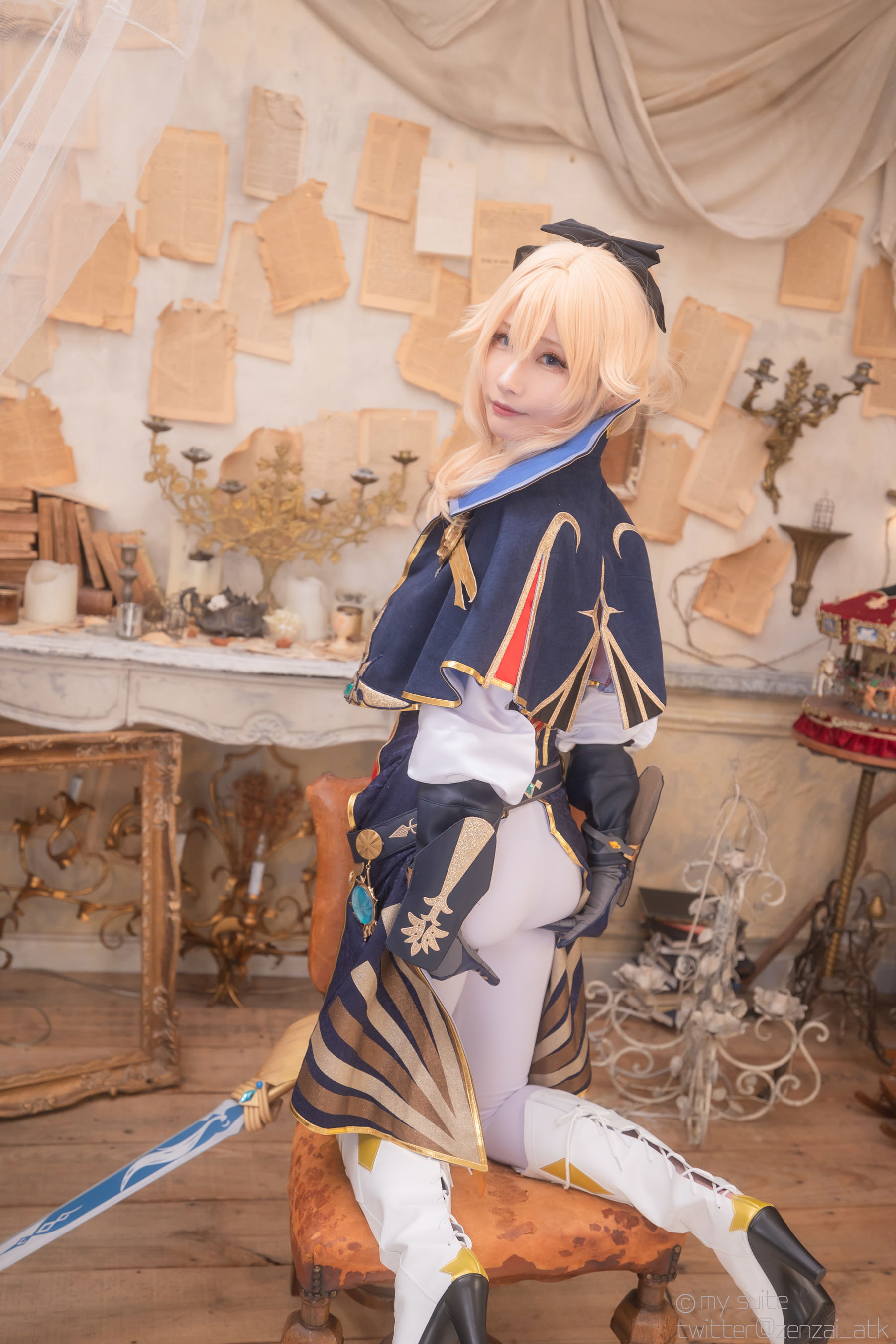 [Cosplay] [my suite] Atsuki あつき - Genshin Impact Jean & Barbara - 2
