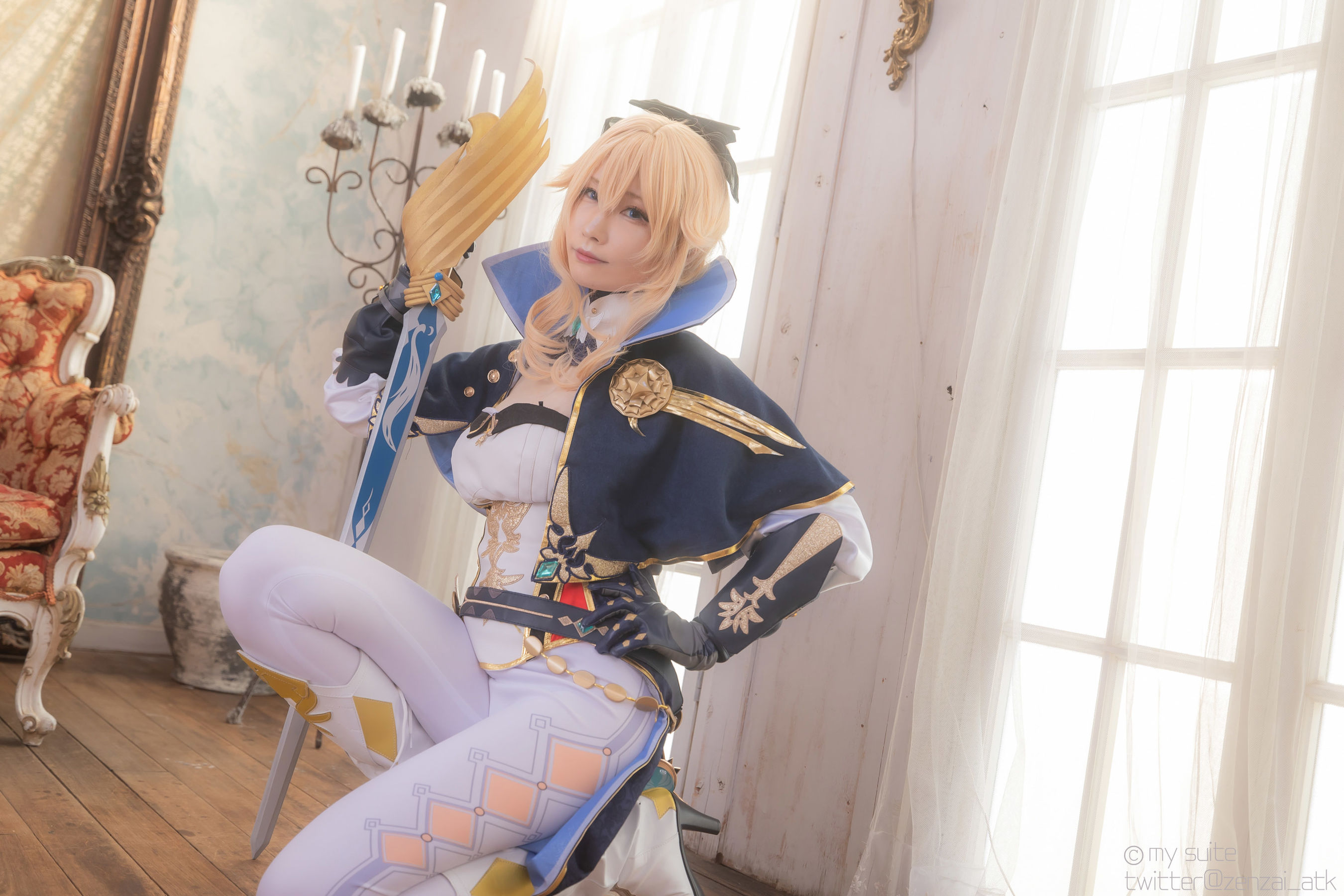 [Cosplay] [my suite] Atsuki あつき - Genshin Impact Jean & Barbara - 2