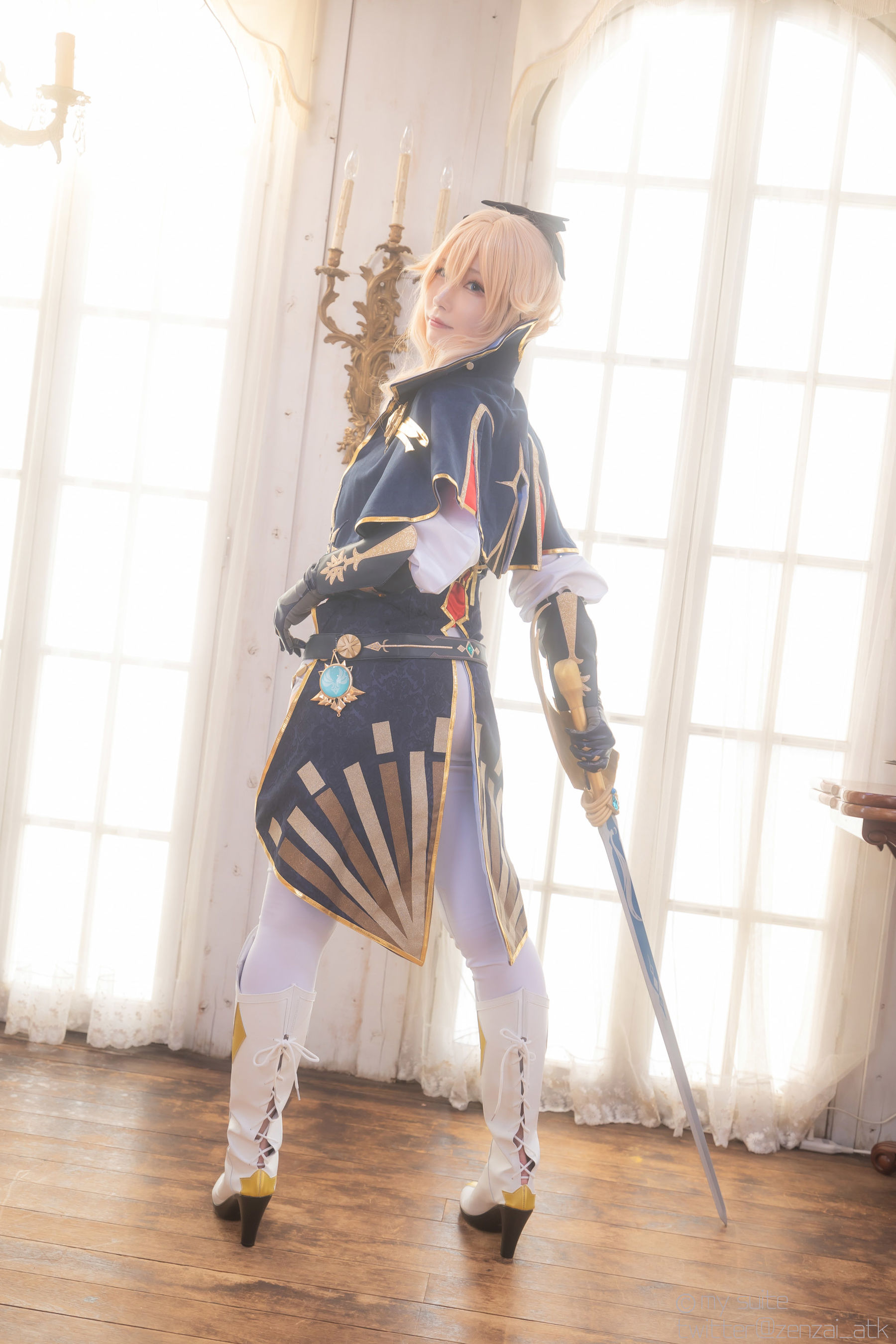 [Cosplay] [my suite] Atsuki あつき - Genshin Impact Jean & Barbara - 2