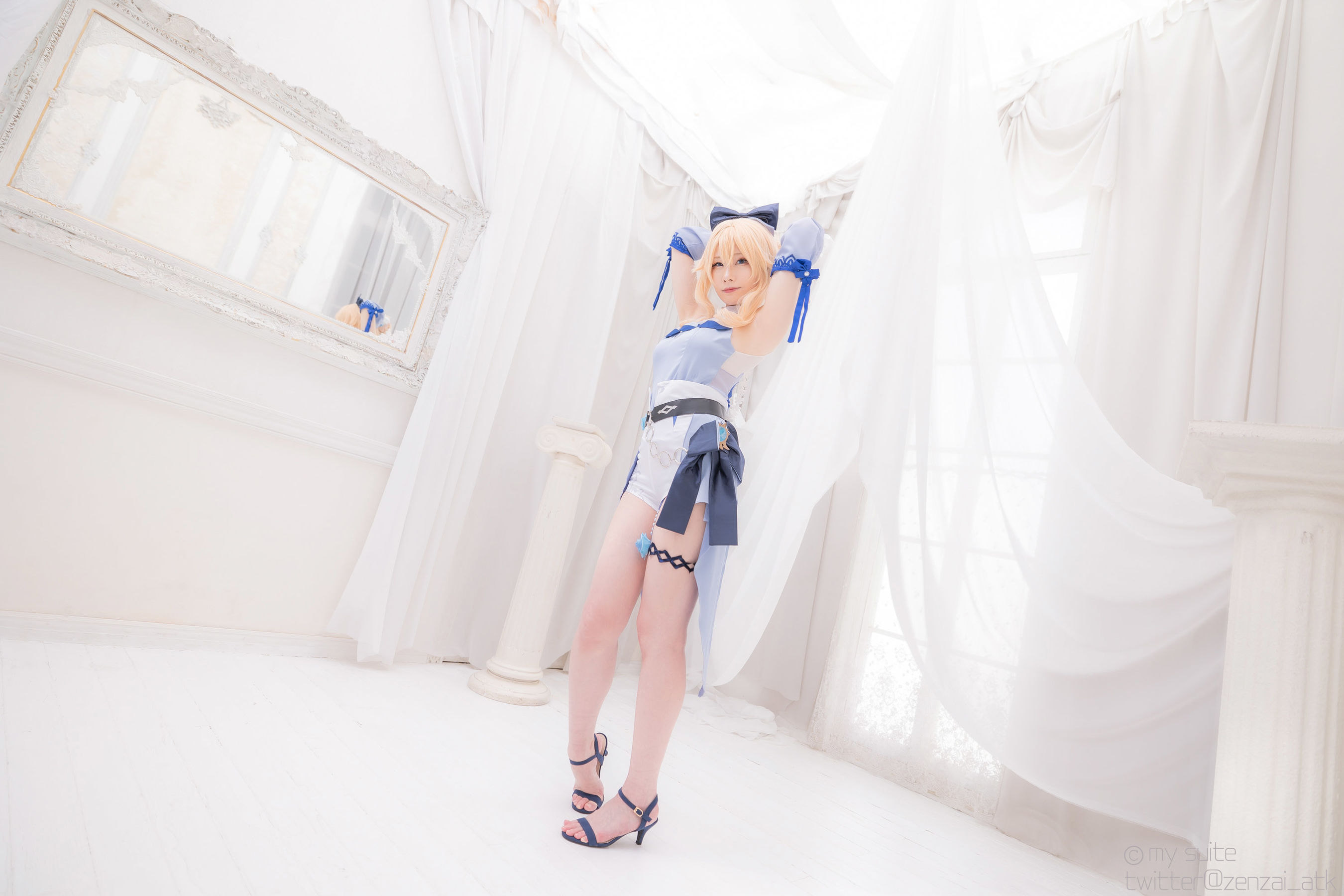 [Cosplay] [my suite] Atsuki あつき - Genshin Impact Jean & Barbara - 4
