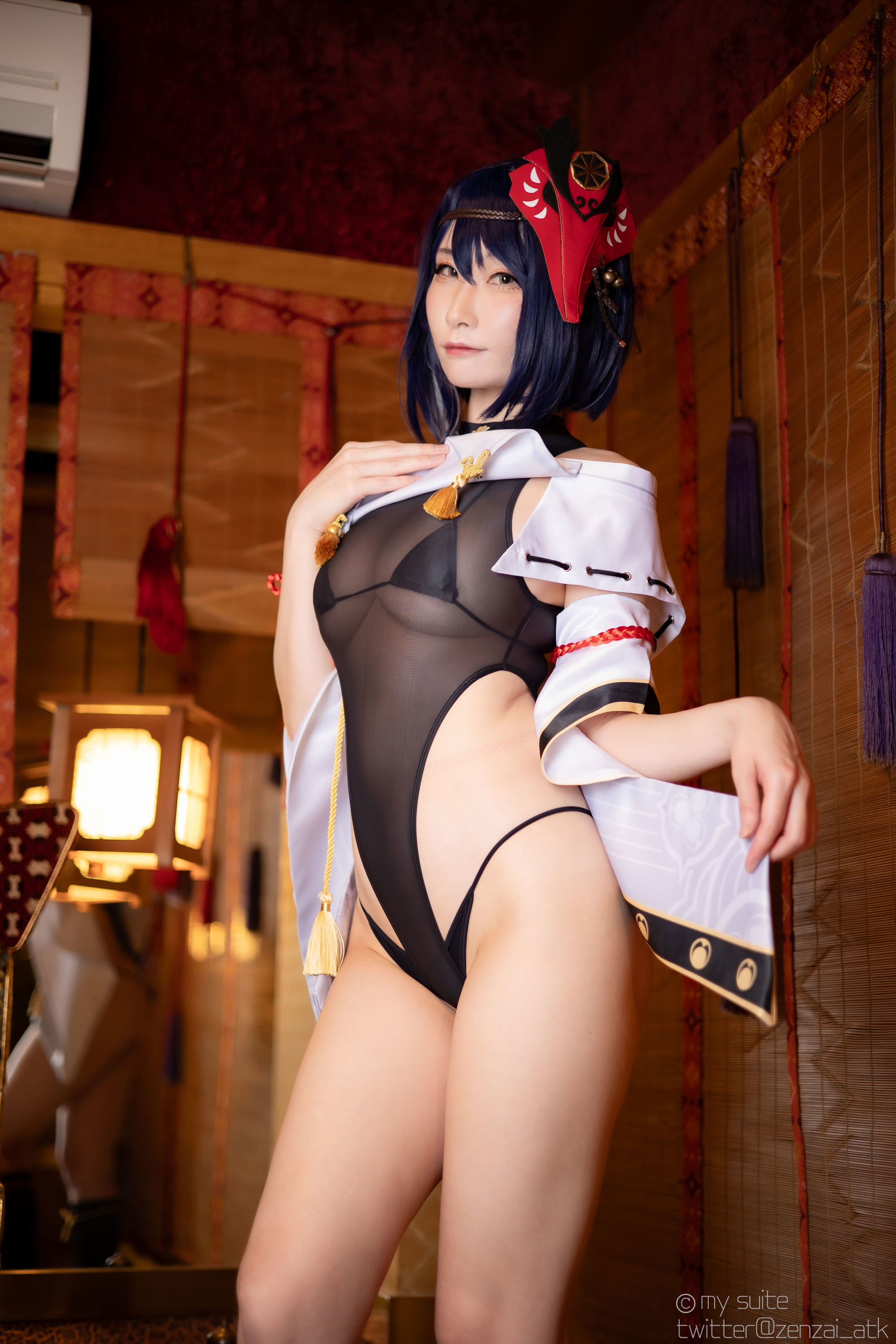 [Cosplay] [my suite] Atsuki あつき - Genshin Impact Yae Miko & Kujou Sara - 1