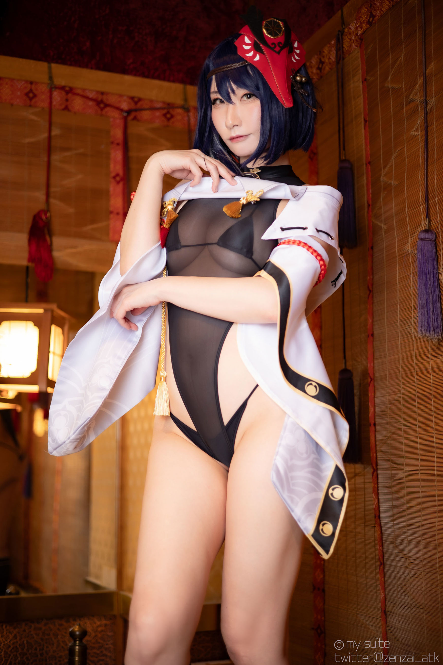 [Cosplay] [my suite] Atsuki あつき - Genshin Impact Yae Miko & Kujou Sara - 1