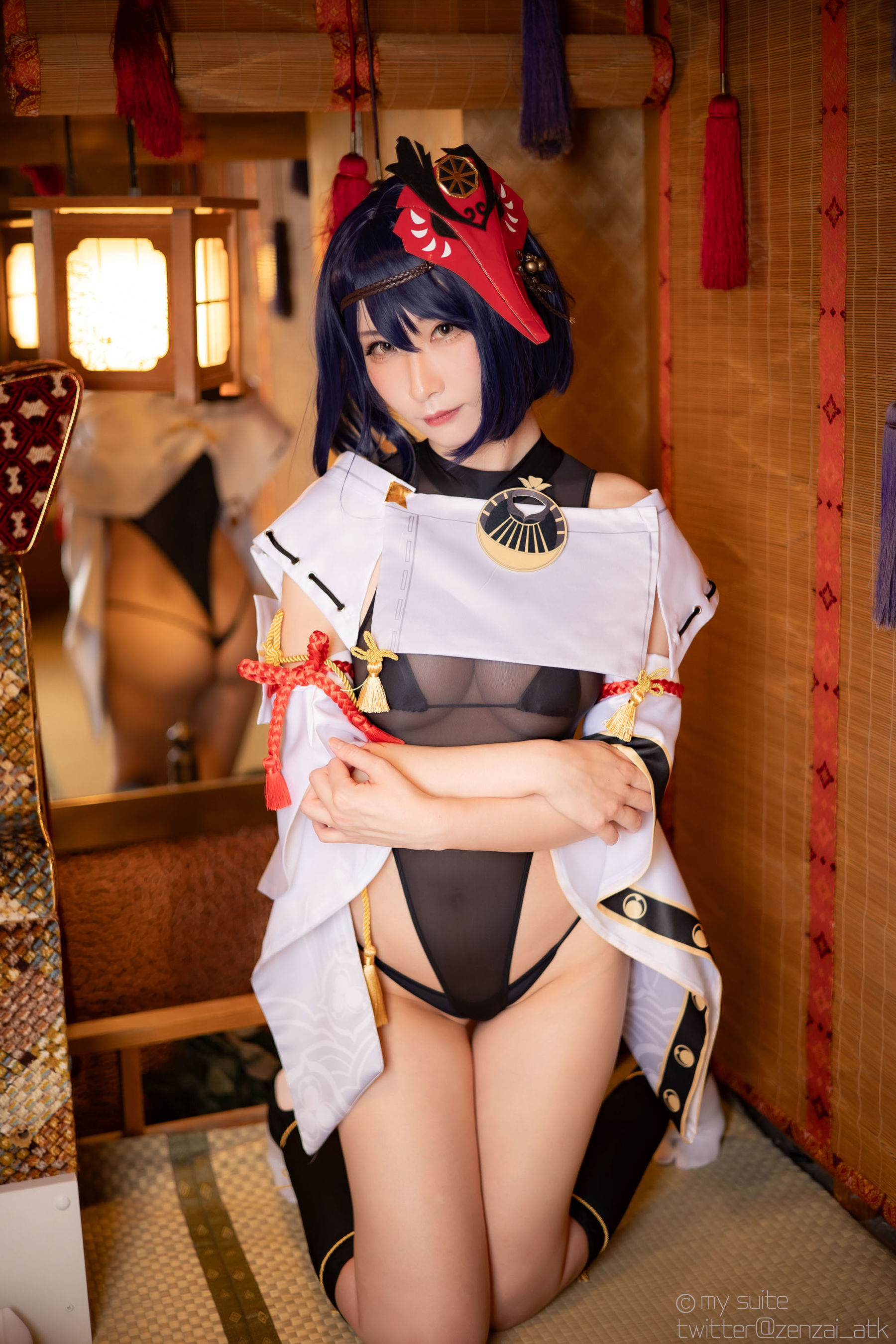 [Cosplay] [my suite] Atsuki あつき - Genshin Impact Yae Miko & Kujou Sara - 1