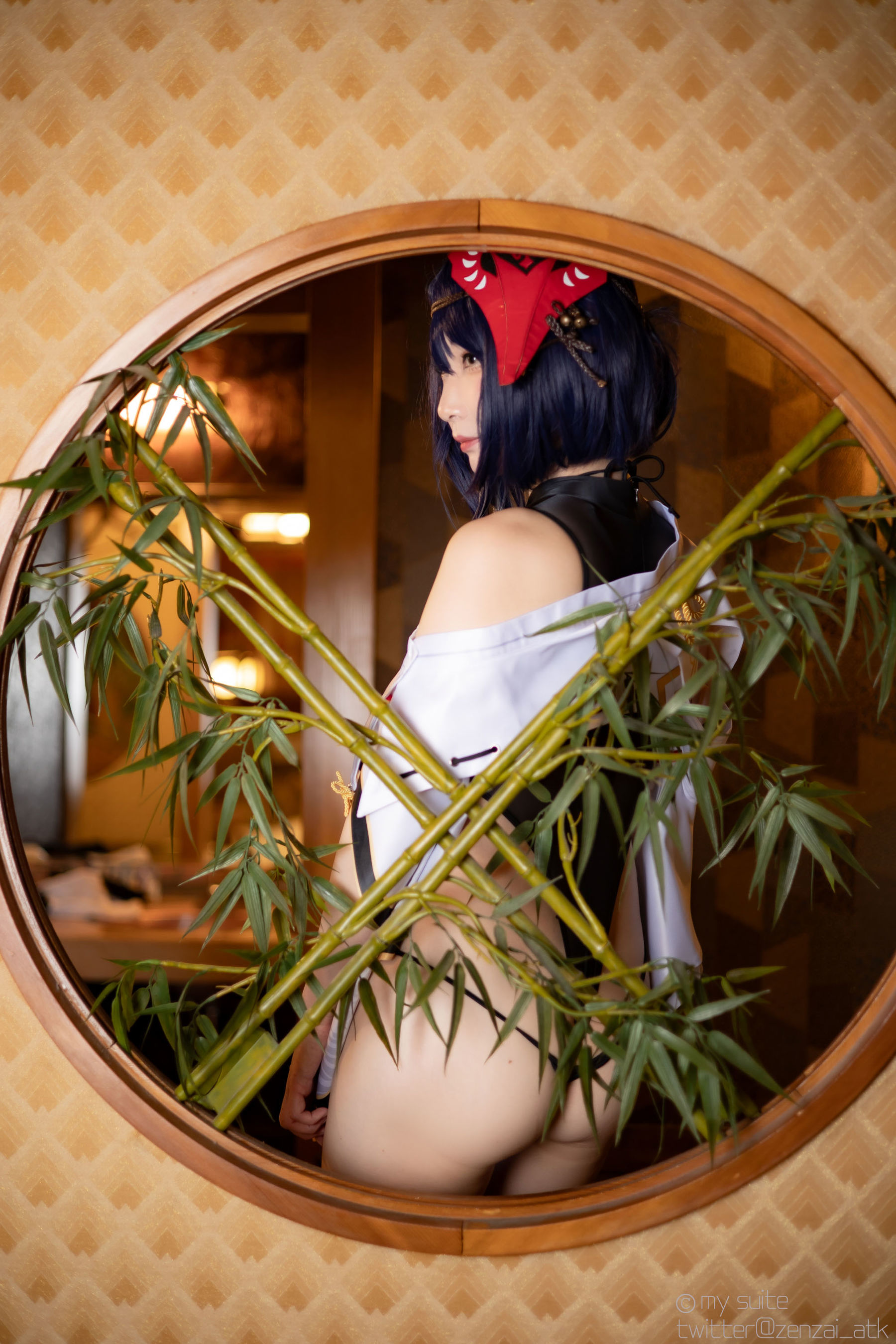[Cosplay] [my suite] Atsuki あつき - Genshin Impact Yae Miko & Kujou Sara - 1