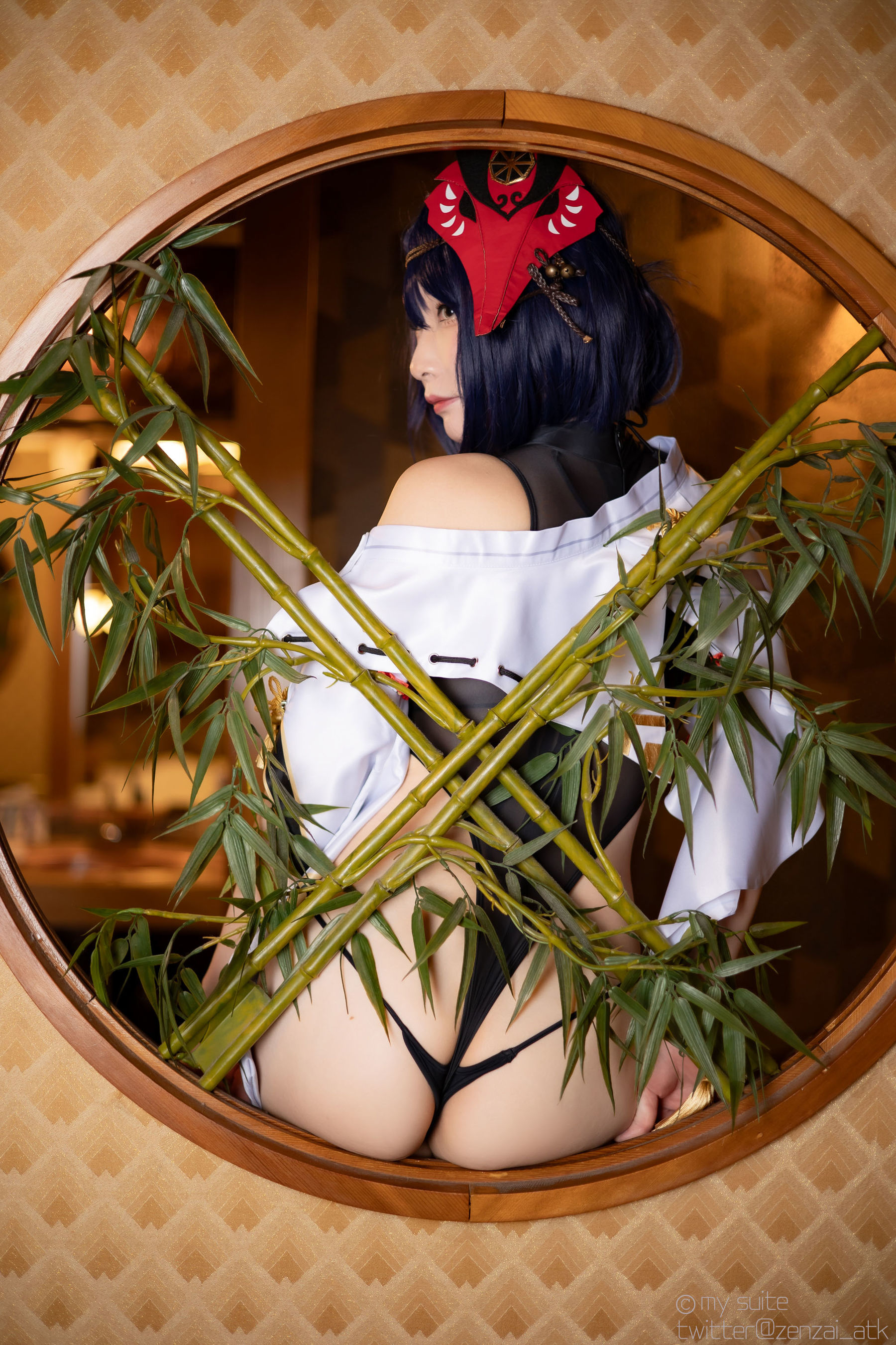 [Cosplay] [my suite] Atsuki あつき - Genshin Impact Yae Miko & Kujou Sara - 1