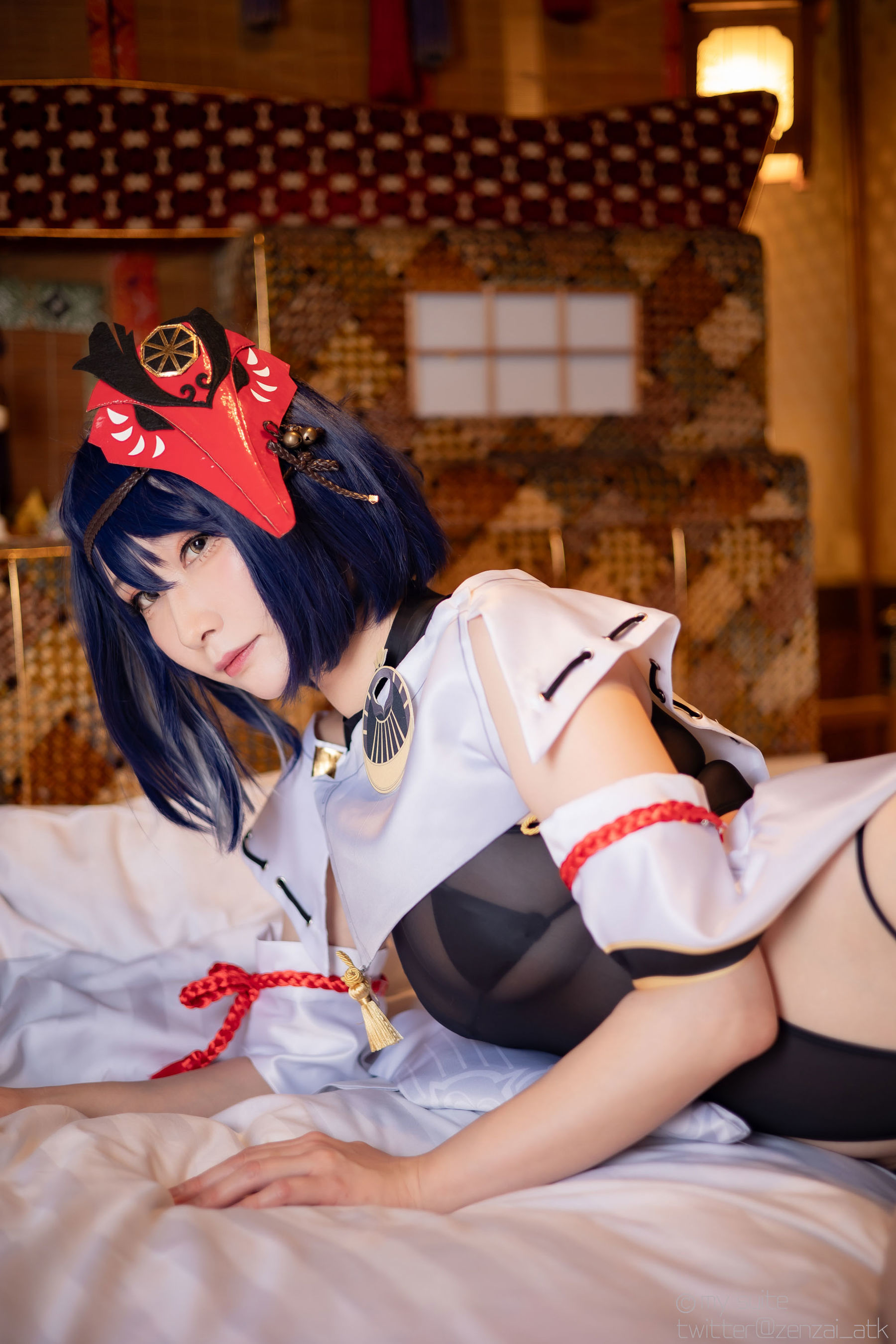 [Cosplay] [my suite] Atsuki あつき - Genshin Impact Yae Miko & Kujou Sara - 1