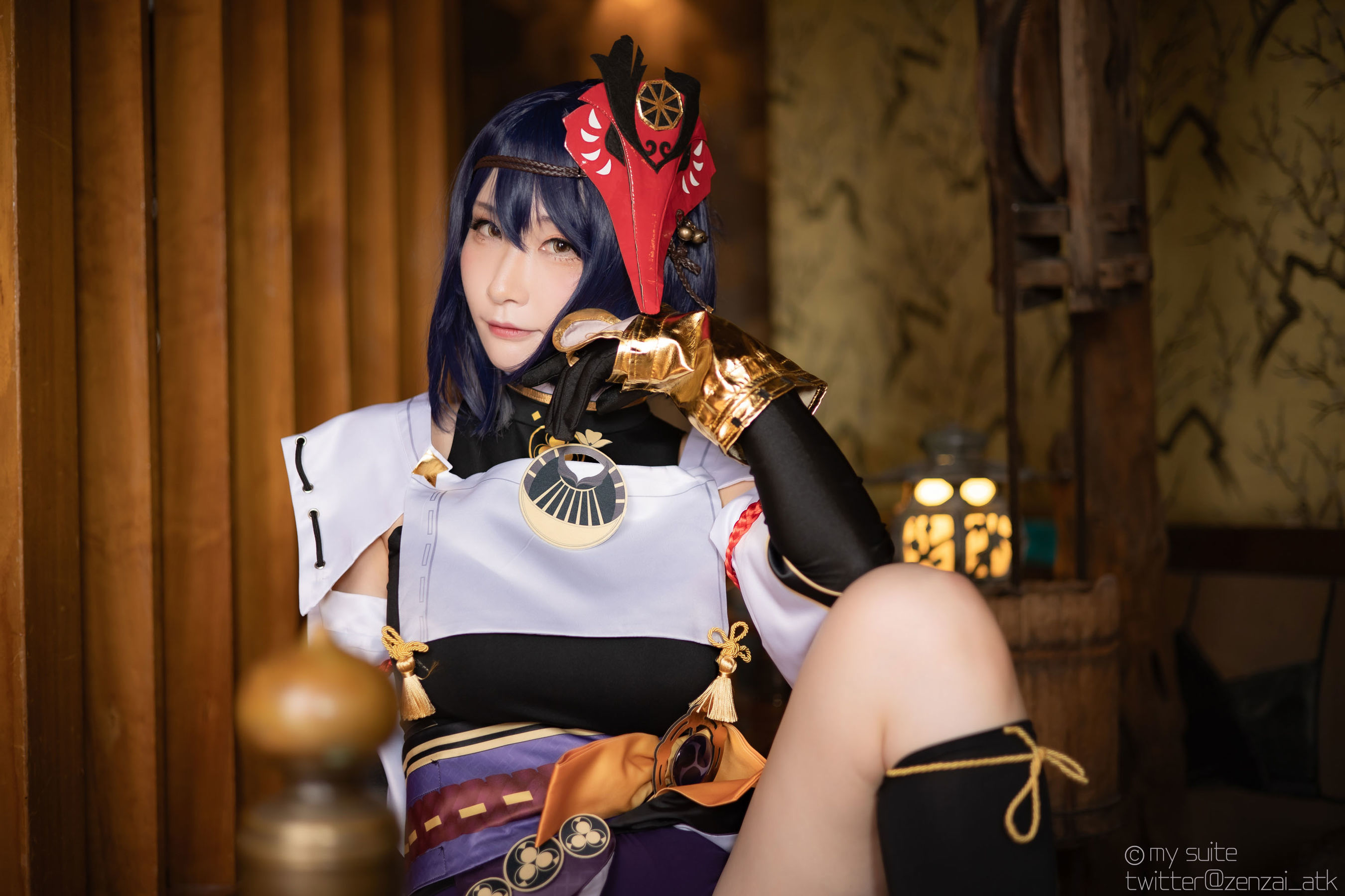 [Cosplay] [my suite] Atsuki あつき - Genshin Impact Yae Miko & Kujou Sara - 1