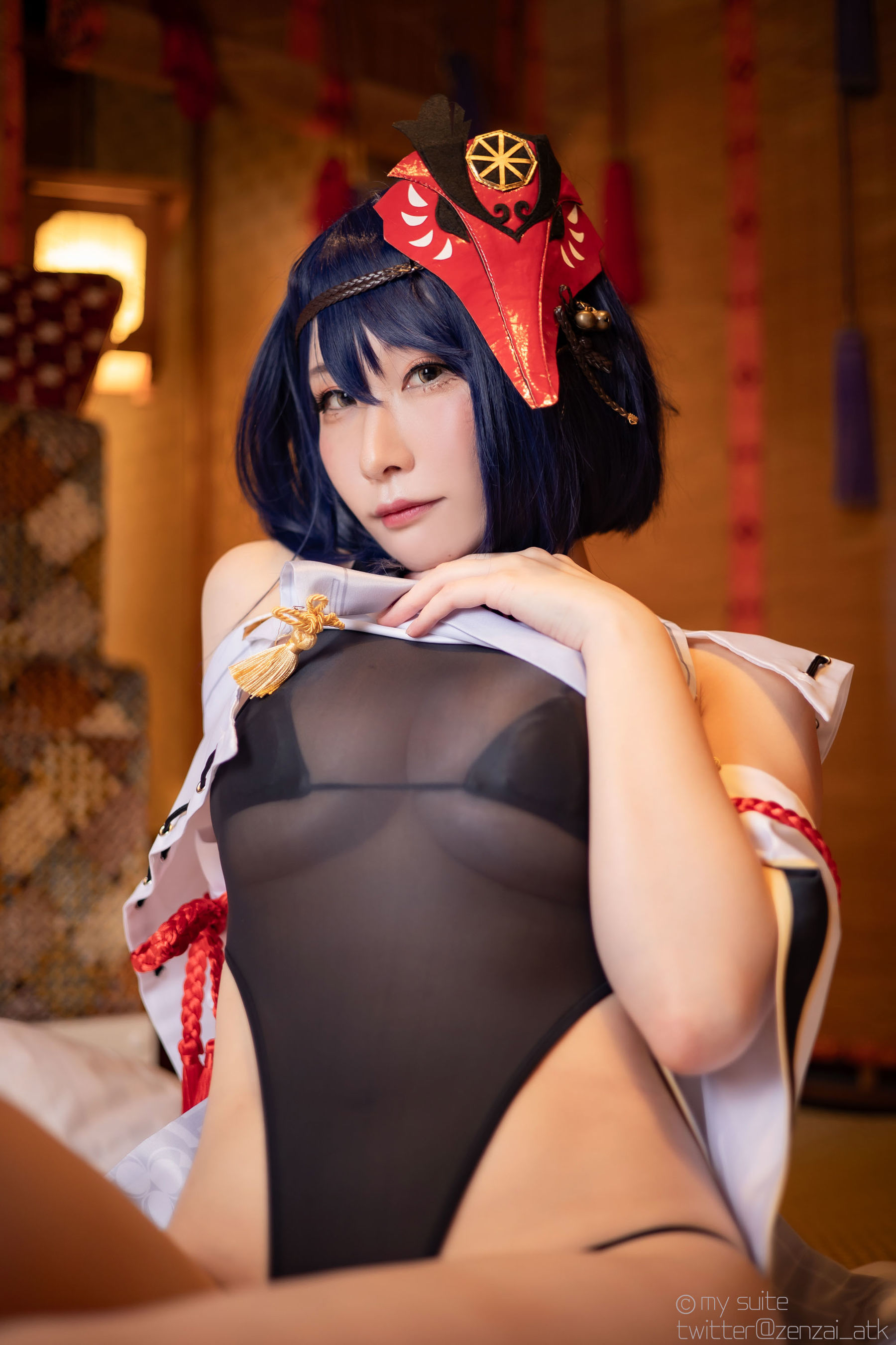 [Cosplay] [my suite] Atsuki あつき - Genshin Impact Yae Miko & Kujou Sara - 1