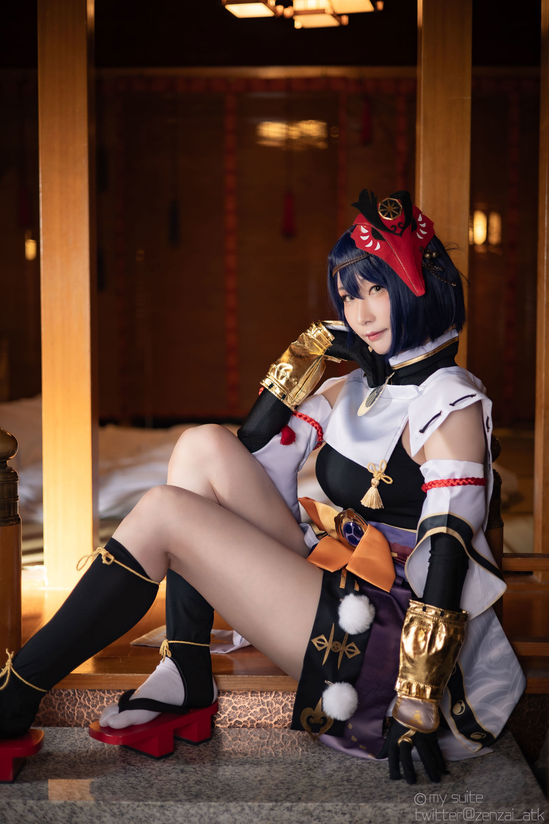 [Cosplay] [my suite] Atsuki あつき - Genshin Impact Yae Miko & Kujou Sara - 1