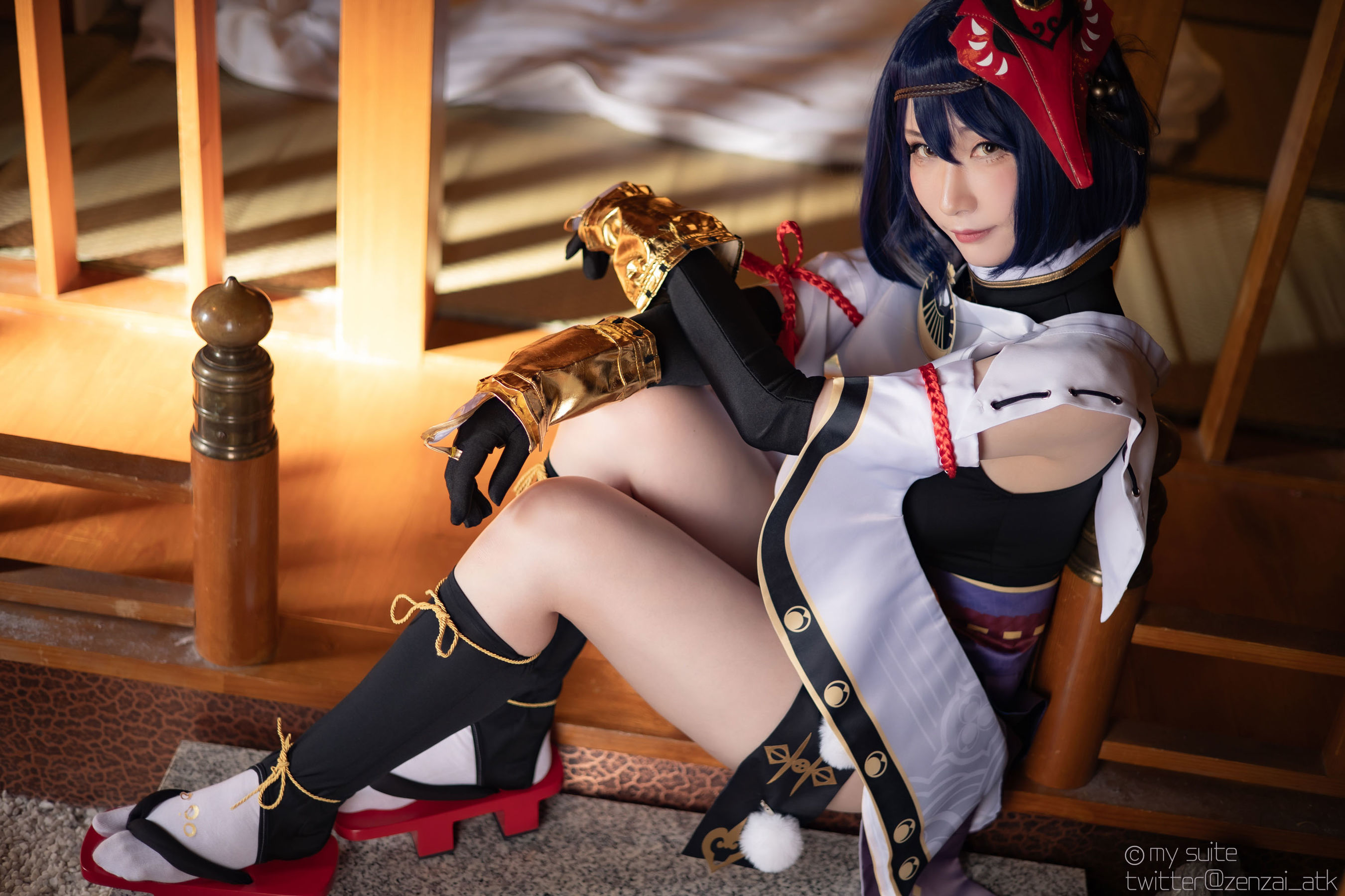 [Cosplay] [my suite] Atsuki あつき - Genshin Impact Yae Miko & Kujou Sara - 1