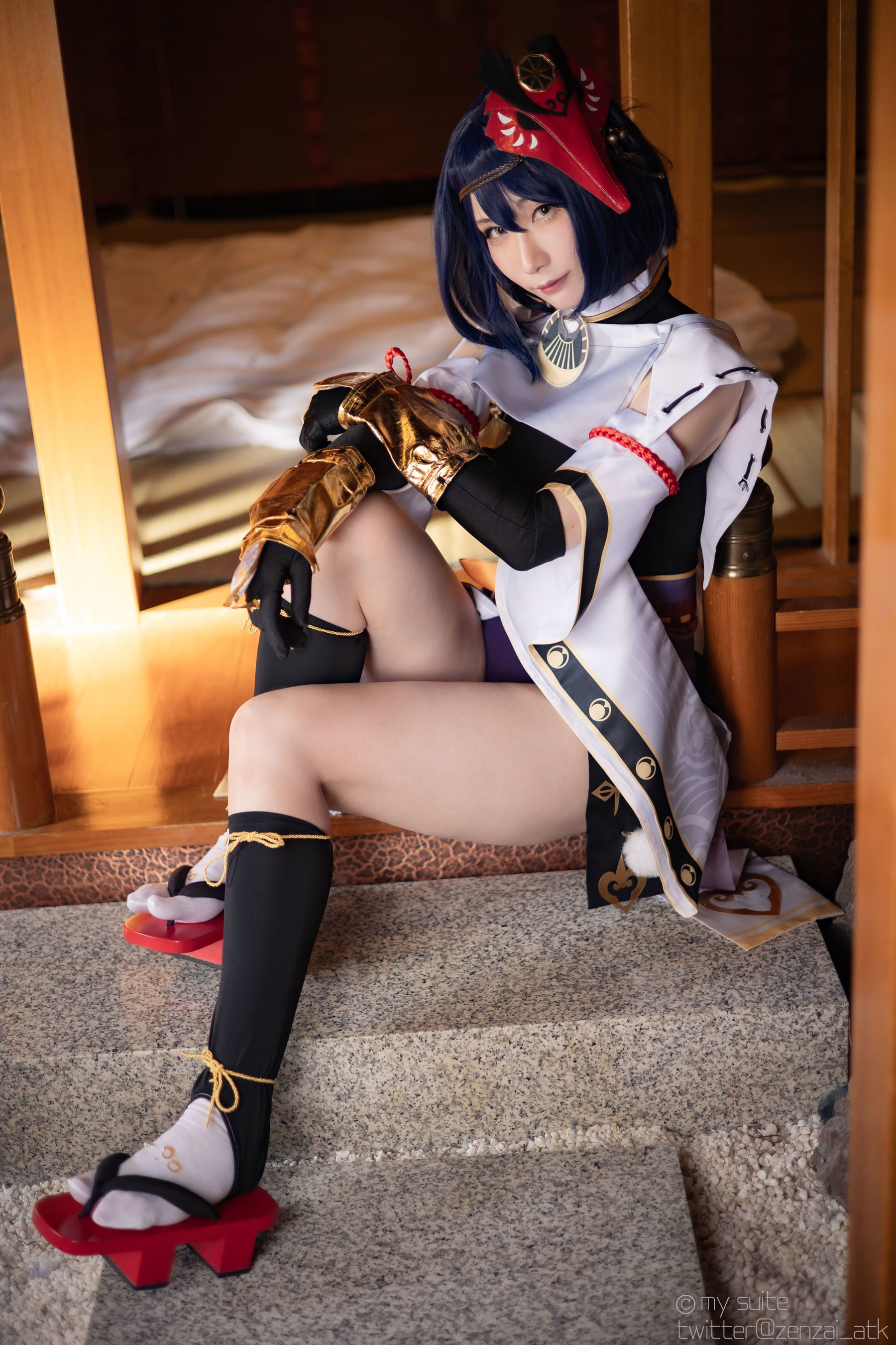 [Cosplay] [my suite] Atsuki あつき - Genshin Impact Yae Miko & Kujou Sara - 1