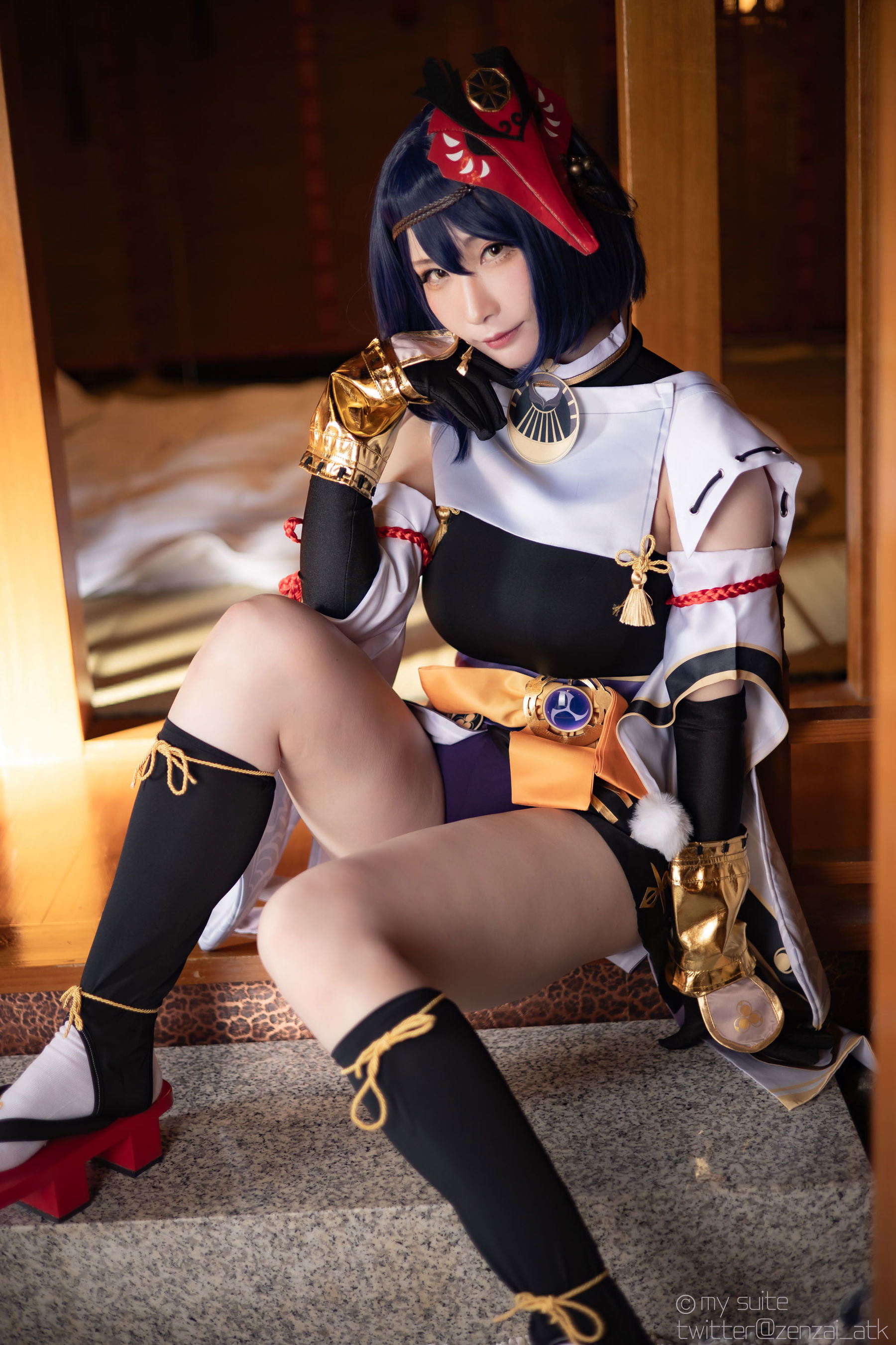 [Cosplay] [my suite] Atsuki あつき - Genshin Impact Yae Miko & Kujou Sara - 1