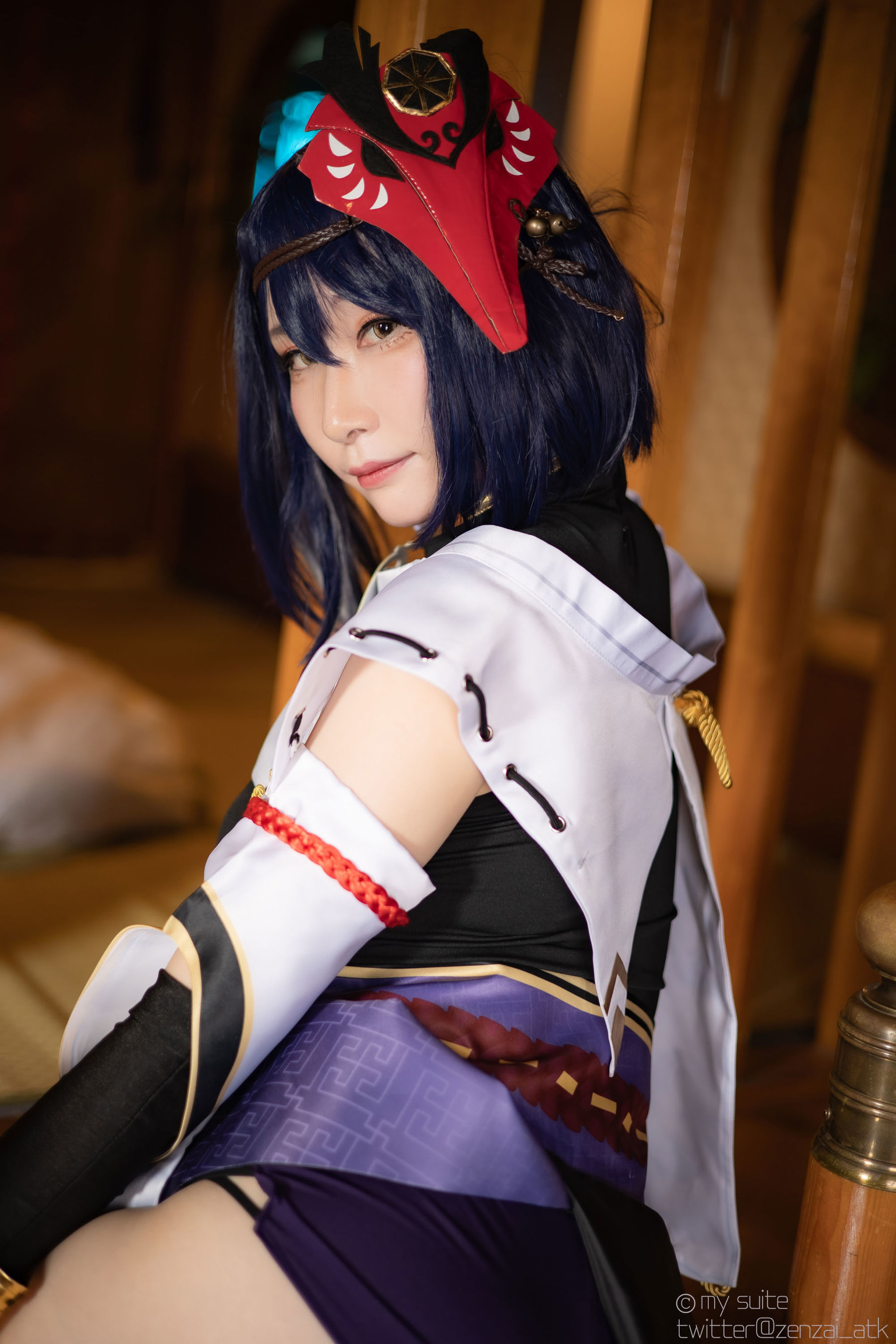 [Cosplay] [my suite] Atsuki あつき - Genshin Impact Yae Miko & Kujou Sara - 1