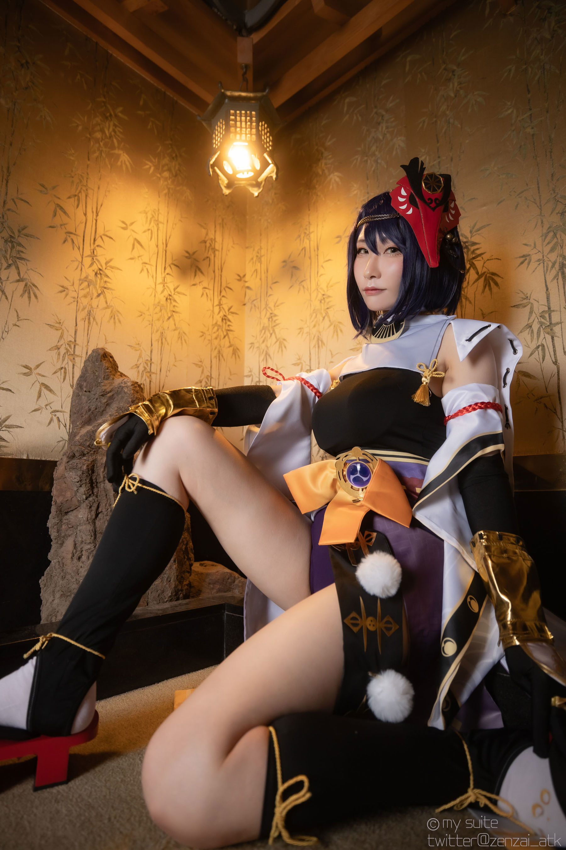[Cosplay] [my suite] Atsuki あつき - Genshin Impact Yae Miko & Kujou Sara - 1