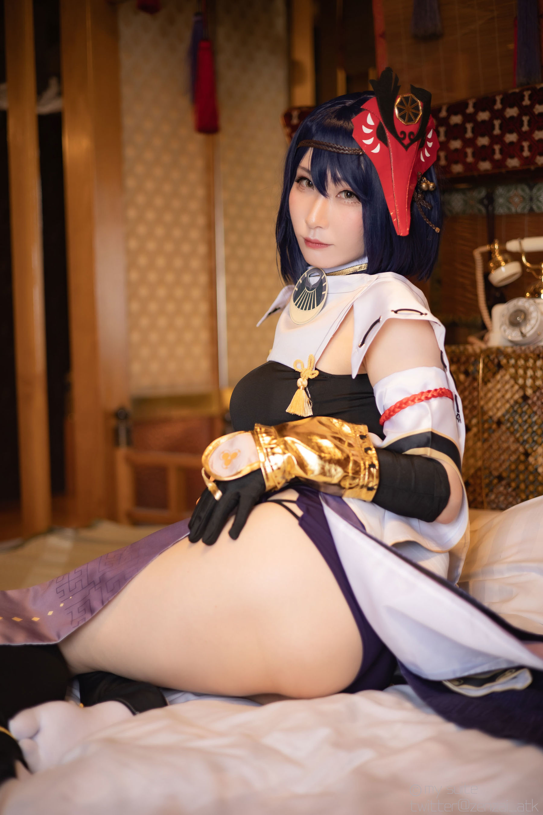 [Cosplay] [my suite] Atsuki あつき - Genshin Impact Yae Miko & Kujou Sara - 1