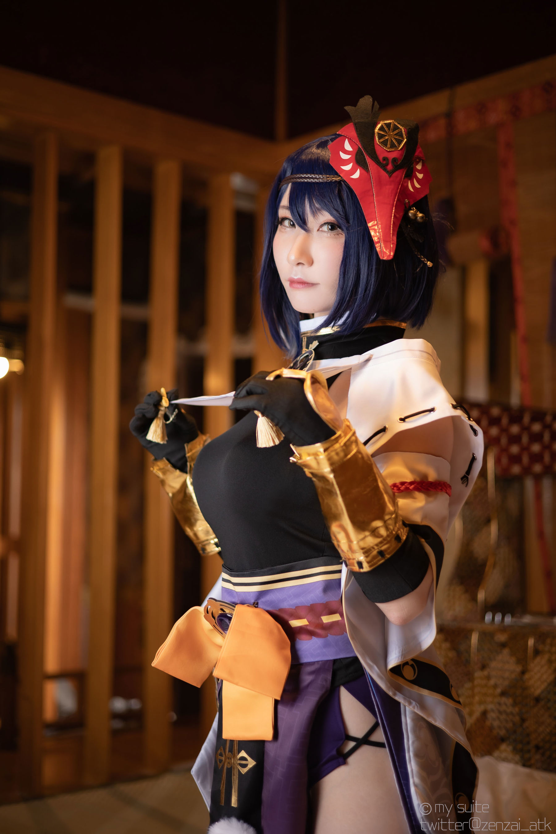 [Cosplay] [my suite] Atsuki あつき - Genshin Impact Yae Miko & Kujou Sara - 1