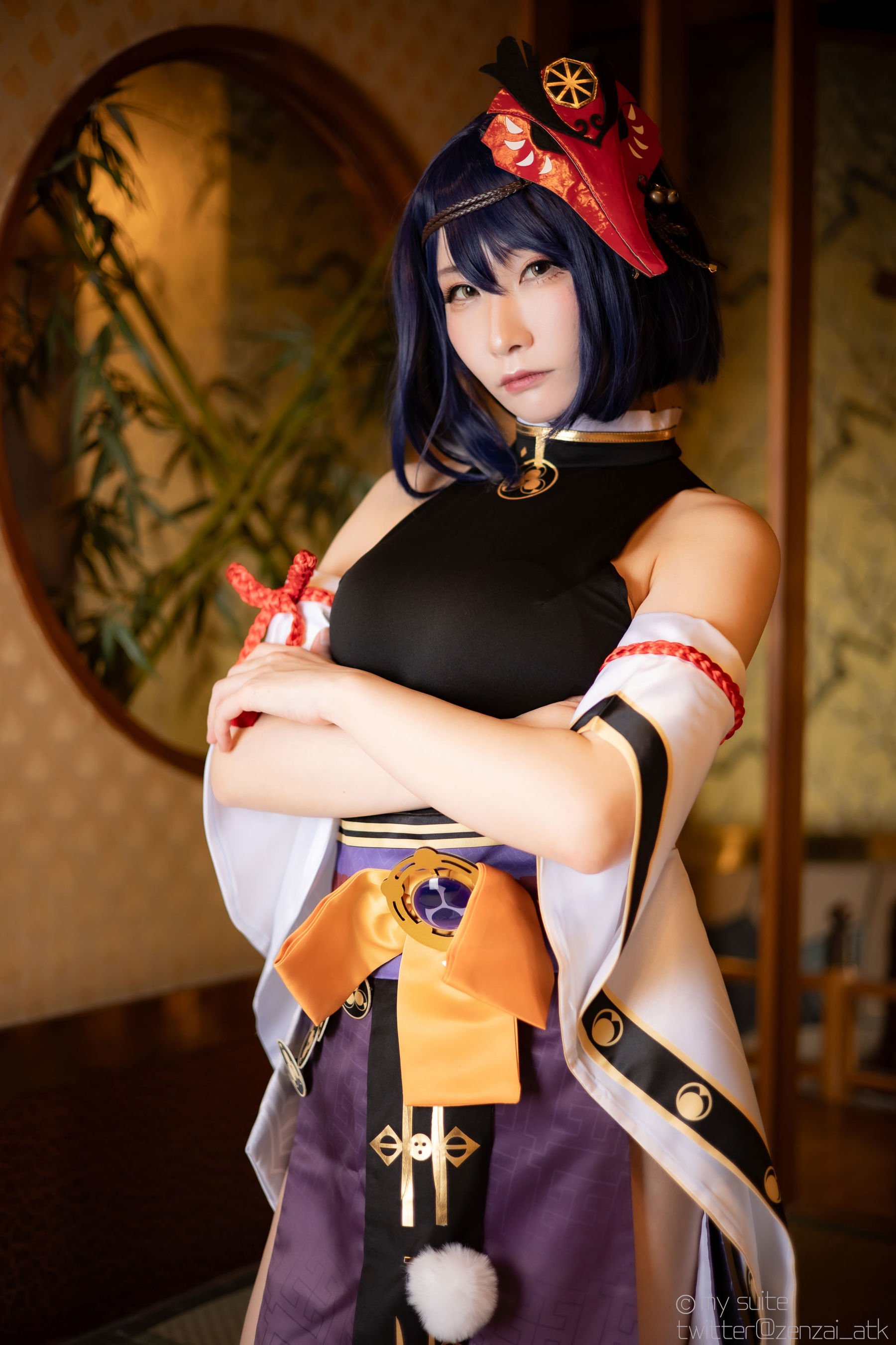 [Cosplay] [my suite] Atsuki あつき - Genshin Impact Yae Miko & Kujou Sara - 1