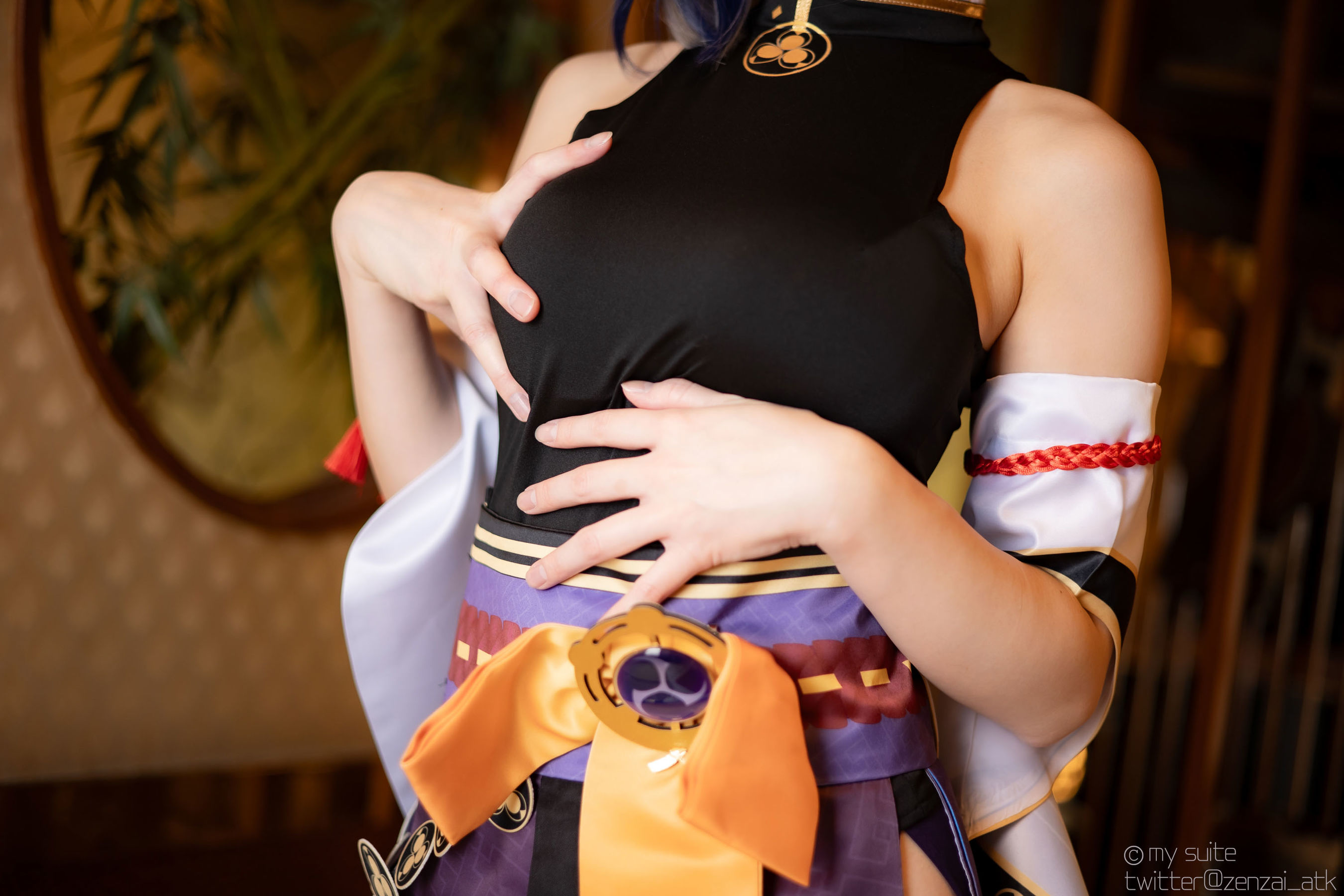 [Cosplay] [my suite] Atsuki あつき - Genshin Impact Yae Miko & Kujou Sara - 1