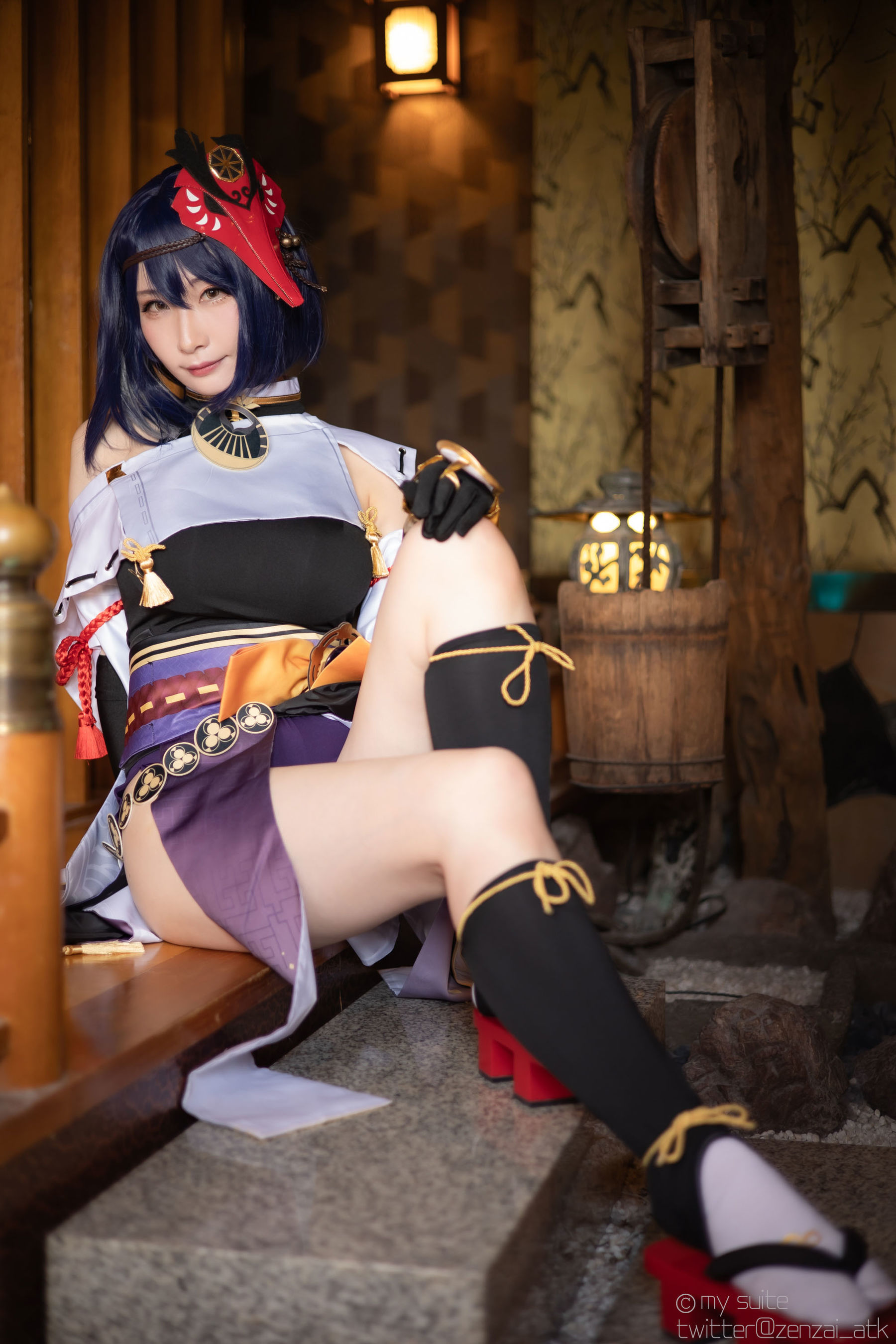 [Cosplay] [my suite] Atsuki あつき - Genshin Impact Yae Miko & Kujou Sara - 1