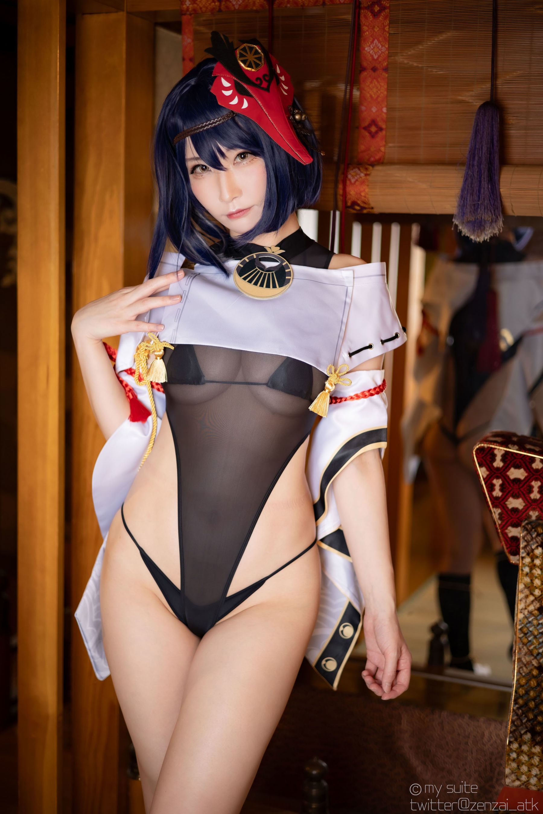[Cosplay] [my suite] Atsuki あつき - Genshin Impact Yae Miko & Kujou Sara - 1