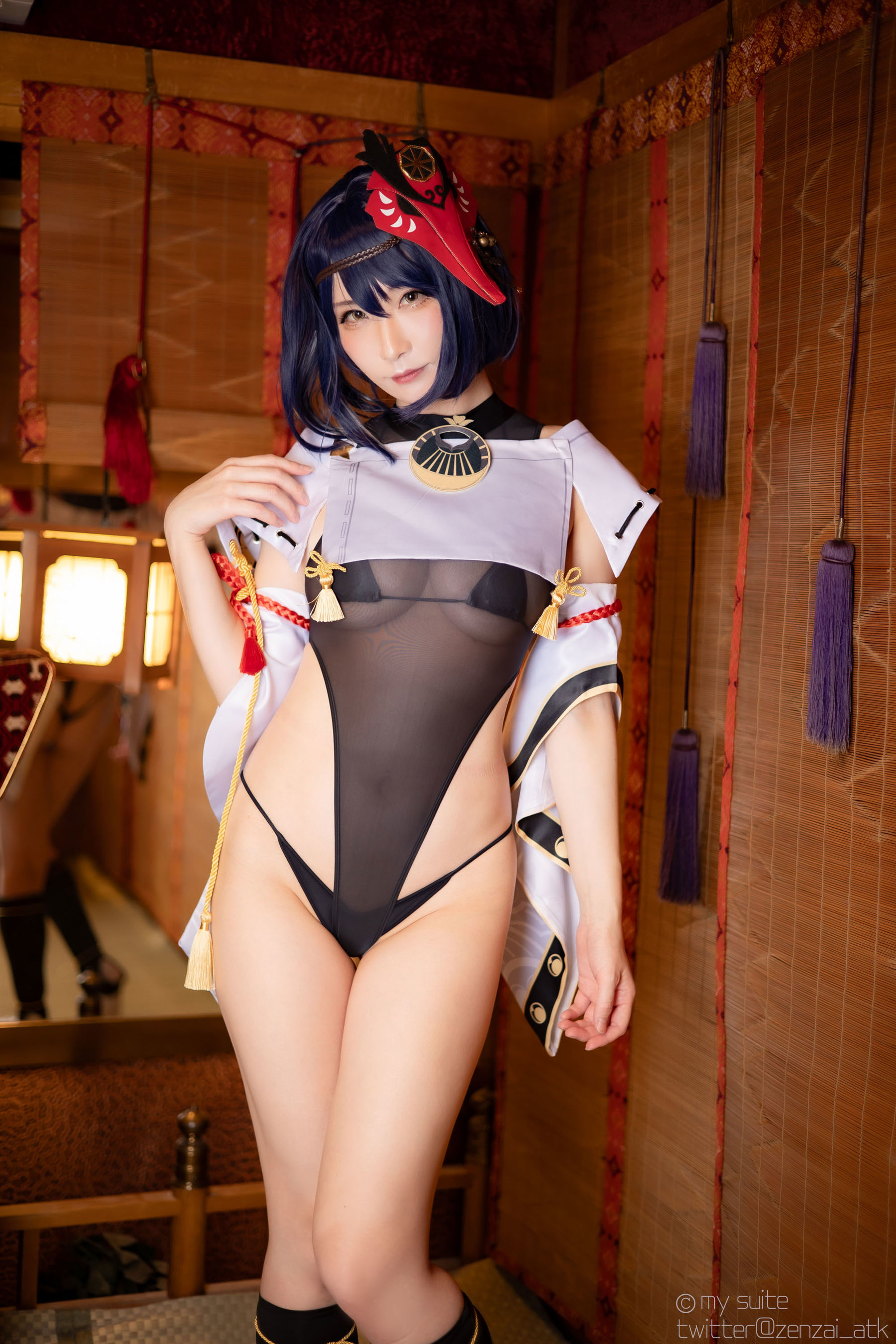 [Cosplay] [my suite] Atsuki あつき - Genshin Impact Yae Miko & Kujou Sara - 1
