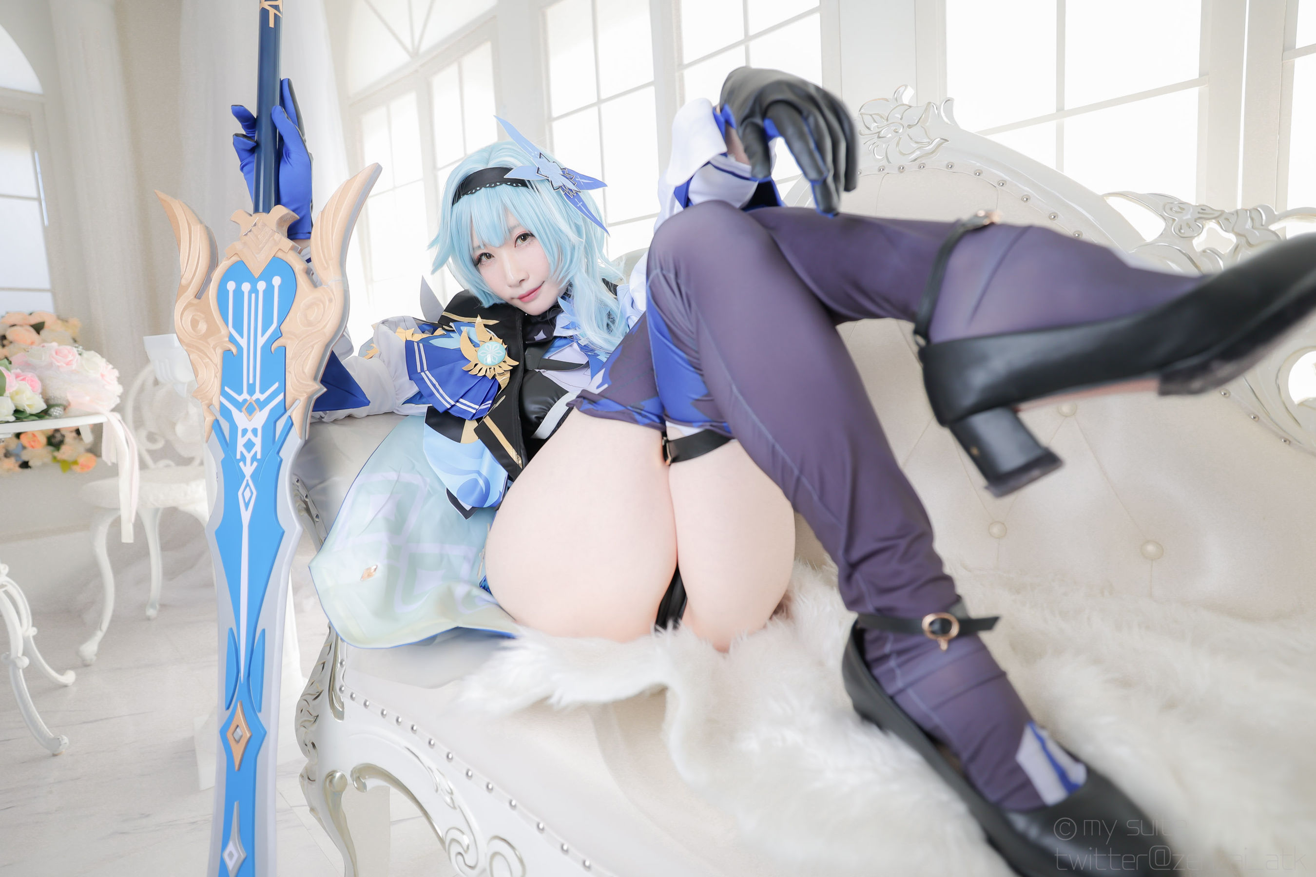 [Cosplay] [my suite] Atsuki あつき - Hyou 氷 (Genshin Impact) - 1