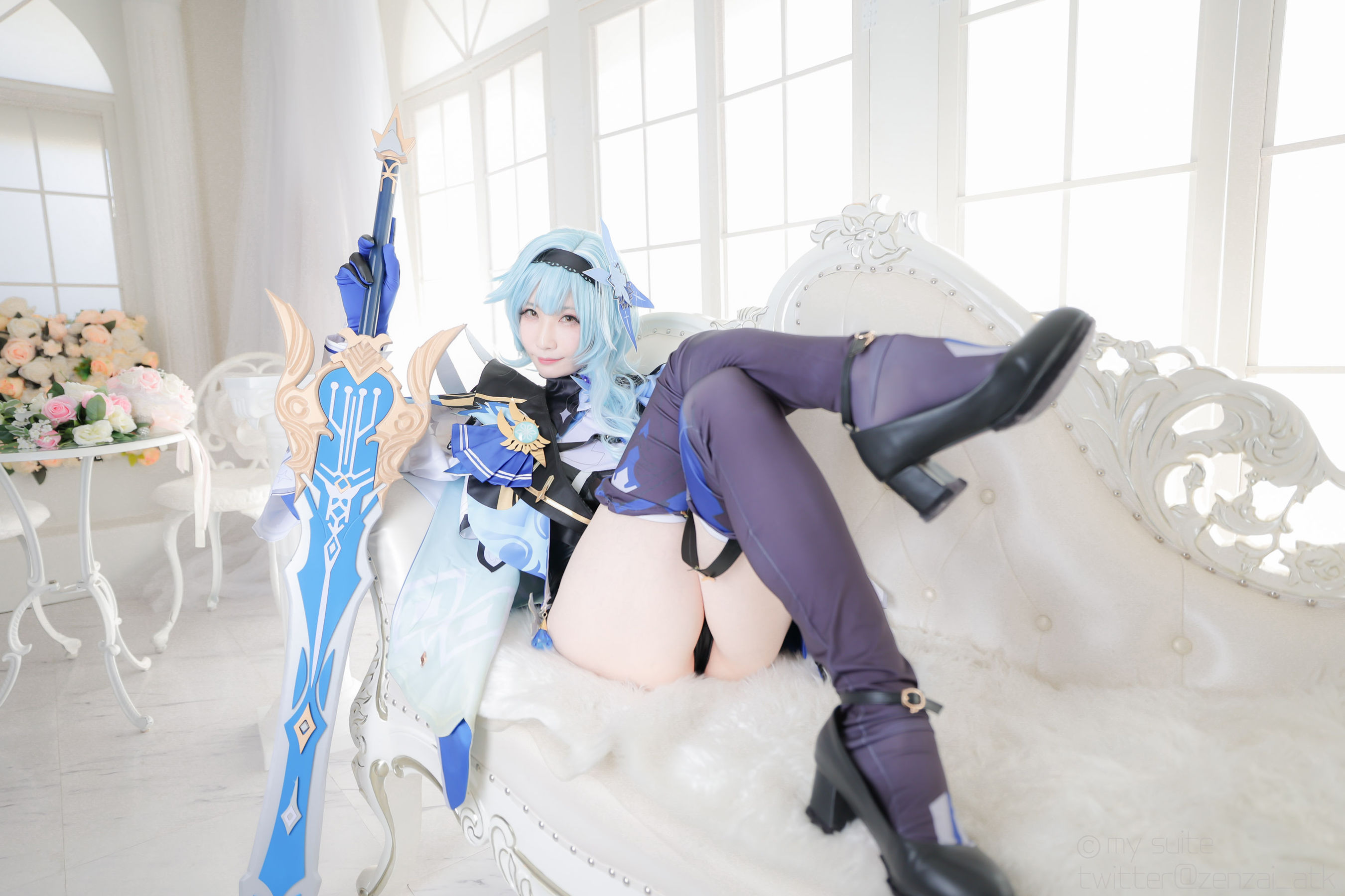 [Cosplay] [my suite] Atsuki あつき - Hyou 氷 (Genshin Impact) - 1