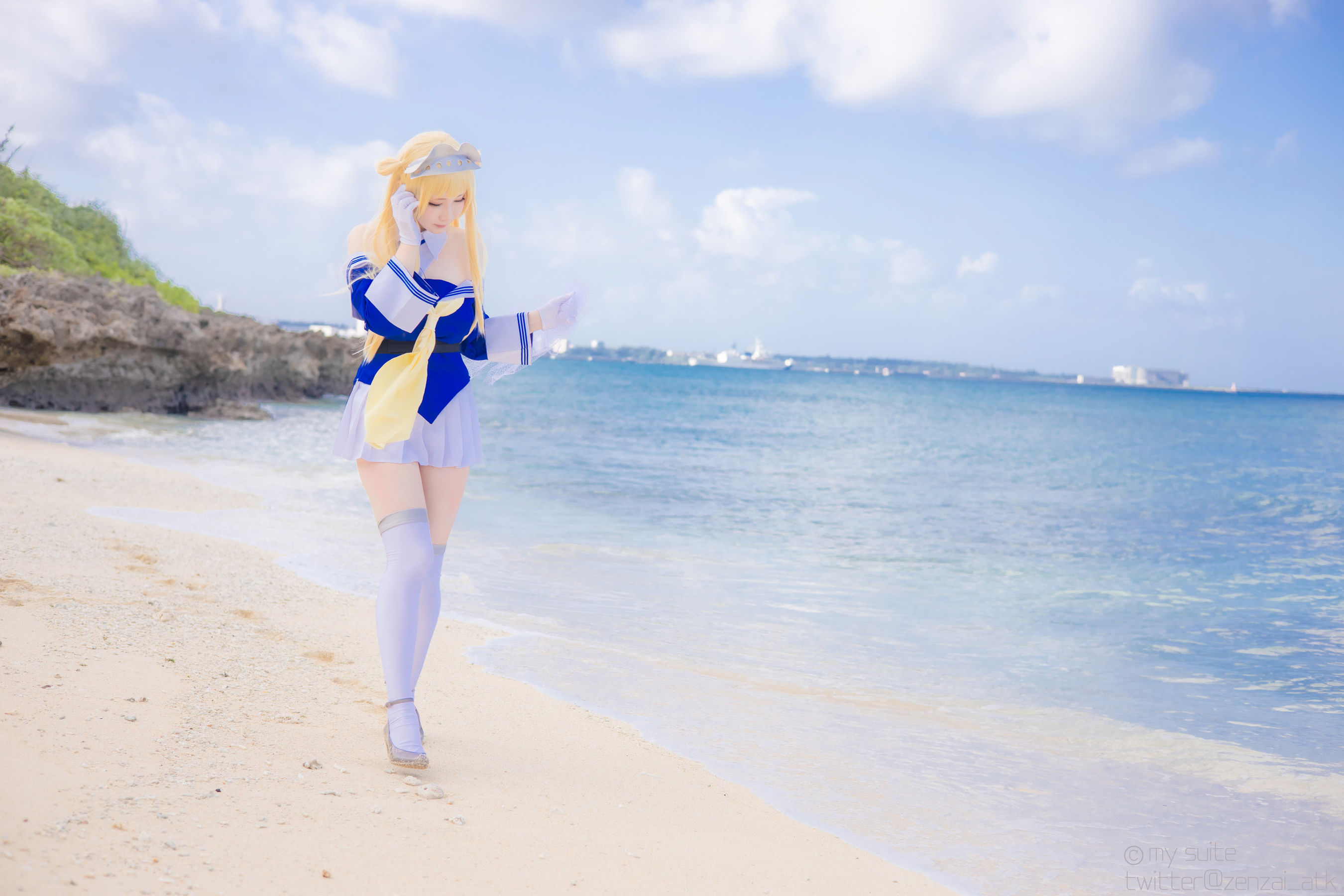 [Cosplay] [my suite] Atsuki あつき - KanColle Fletcher 艦これ　フレッチャー Suite Collection.41 - 1