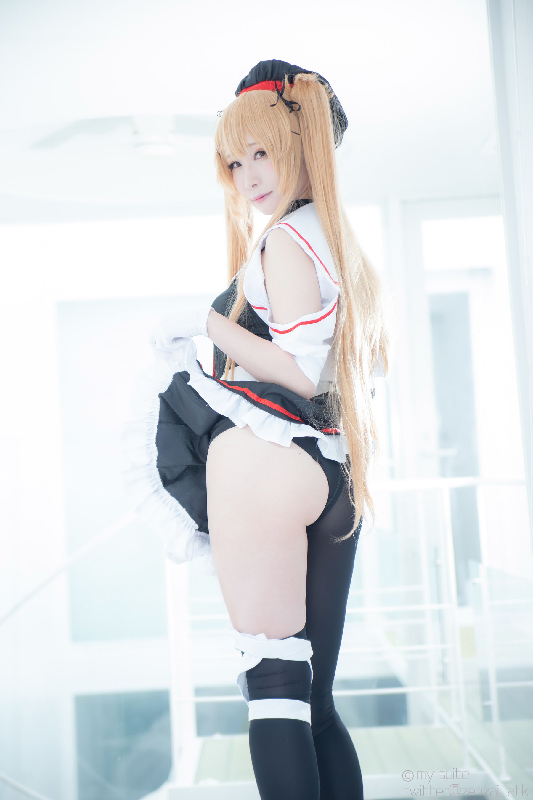 [Cosplay] [my suite] Atsuki あつき - KanColle Murasame Kai 2 艦これ 村雨改二 Suite Collection.42 - 1