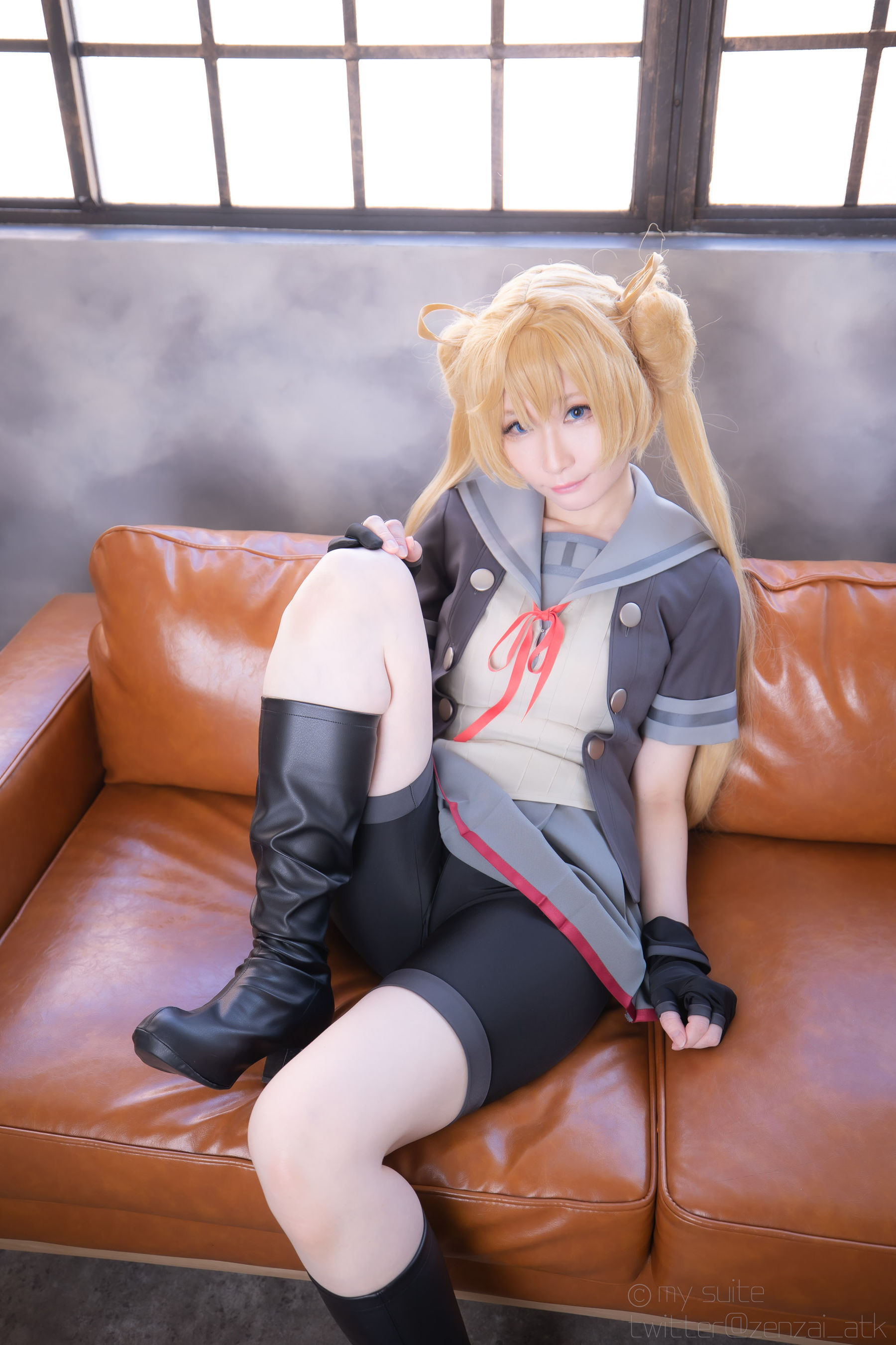 [Cosplay] [my suite] Atsuki あつき - 艦娘がスパッツの良さを教えてくれるROM Suite Collection.38 (KanColle) - 1