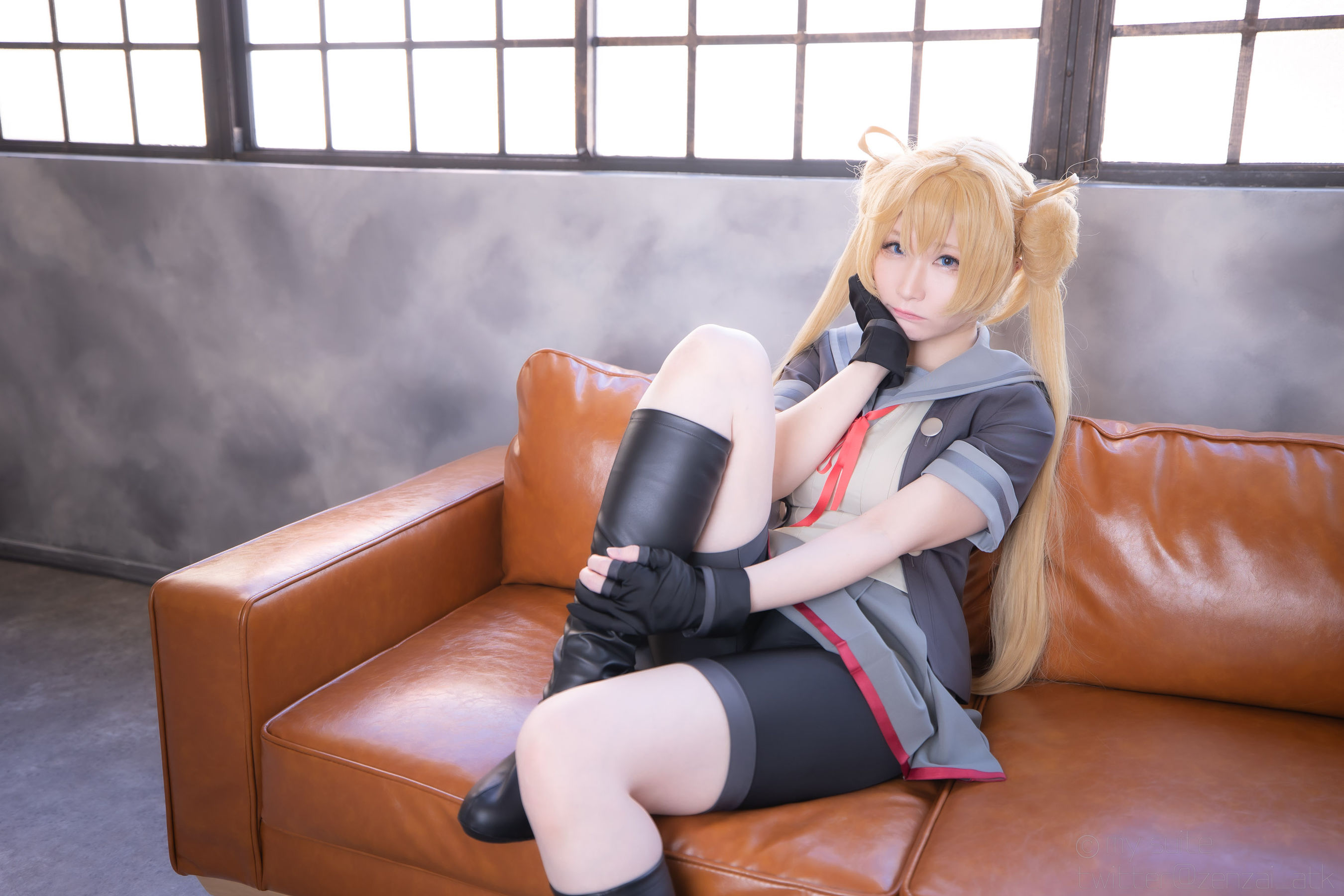 [Cosplay] [my suite] Atsuki あつき - 艦娘がスパッツの良さを教えてくれるROM Suite Collection.38 (KanColle) - 1