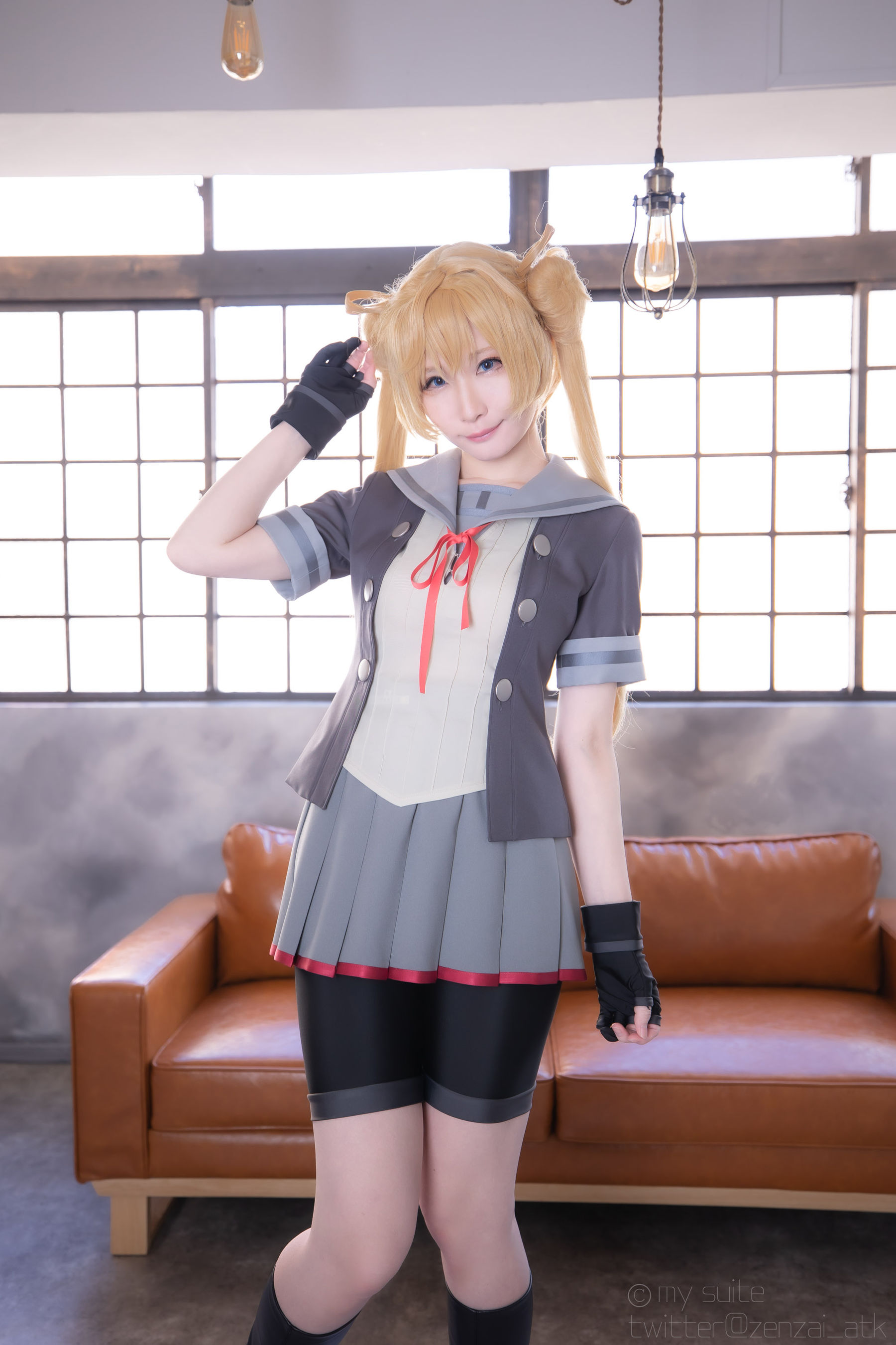 [Cosplay] [my suite] Atsuki あつき - 艦娘がスパッツの良さを教えてくれるROM Suite Collection.38 (KanColle) - 1