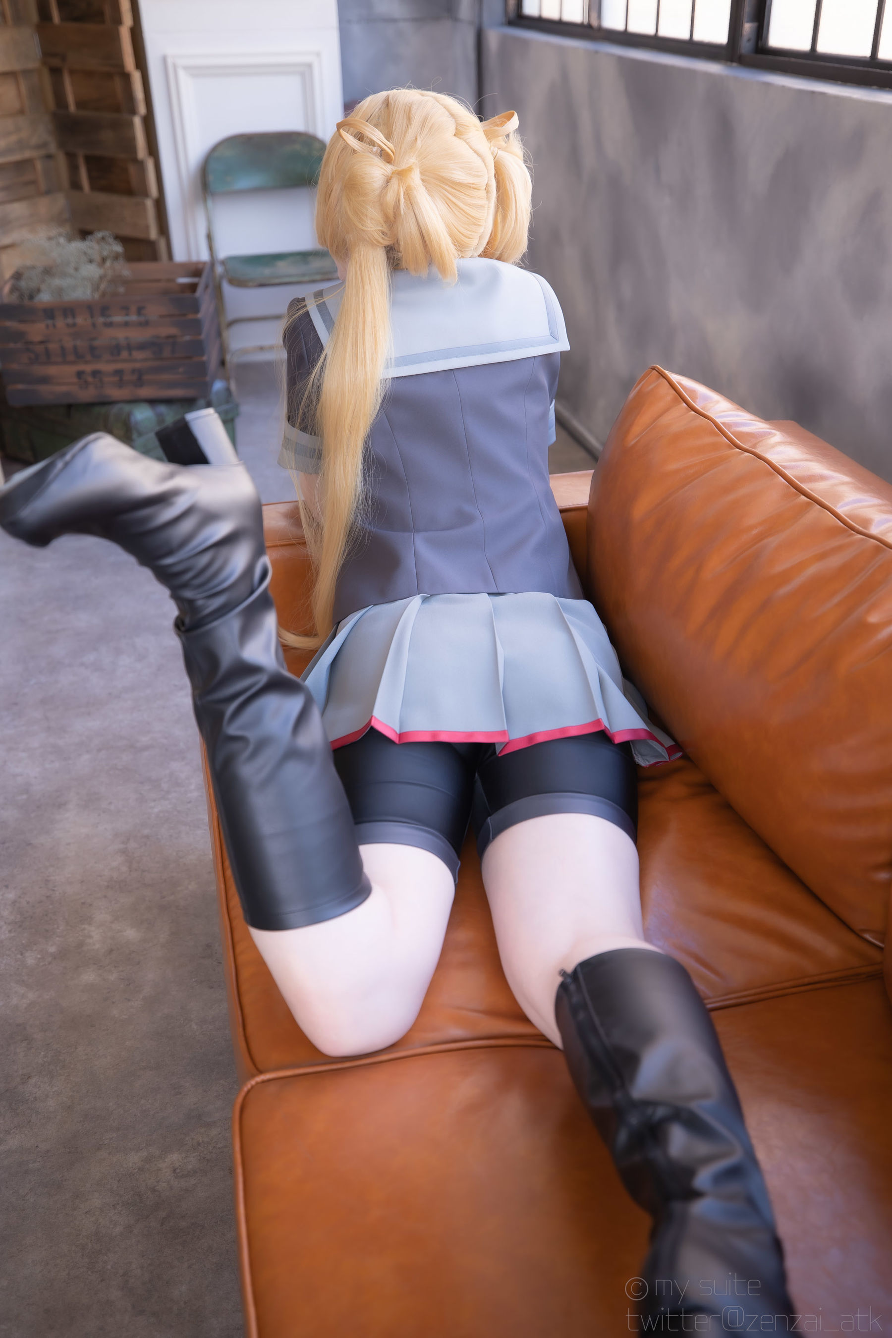 [Cosplay] [my suite] Atsuki あつき - 艦娘がスパッツの良さを教えてくれるROM Suite Collection.38 (KanColle) - 1