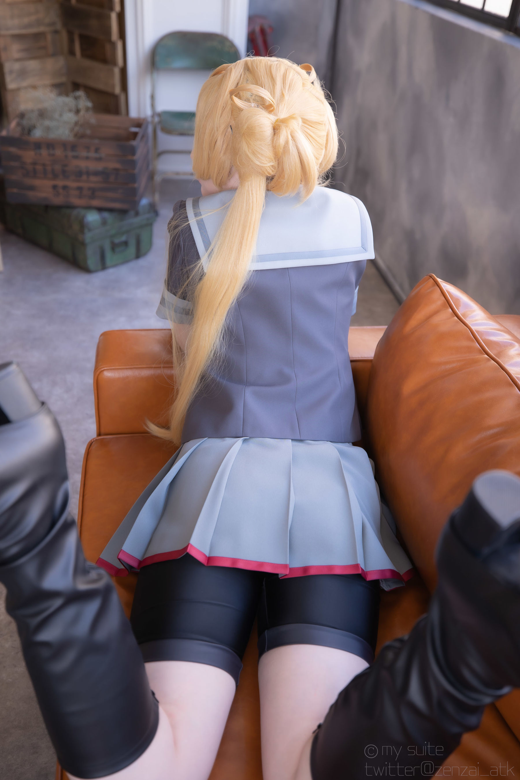 [Cosplay] [my suite] Atsuki あつき - 艦娘がスパッツの良さを教えてくれるROM Suite Collection.38 (KanColle) - 1