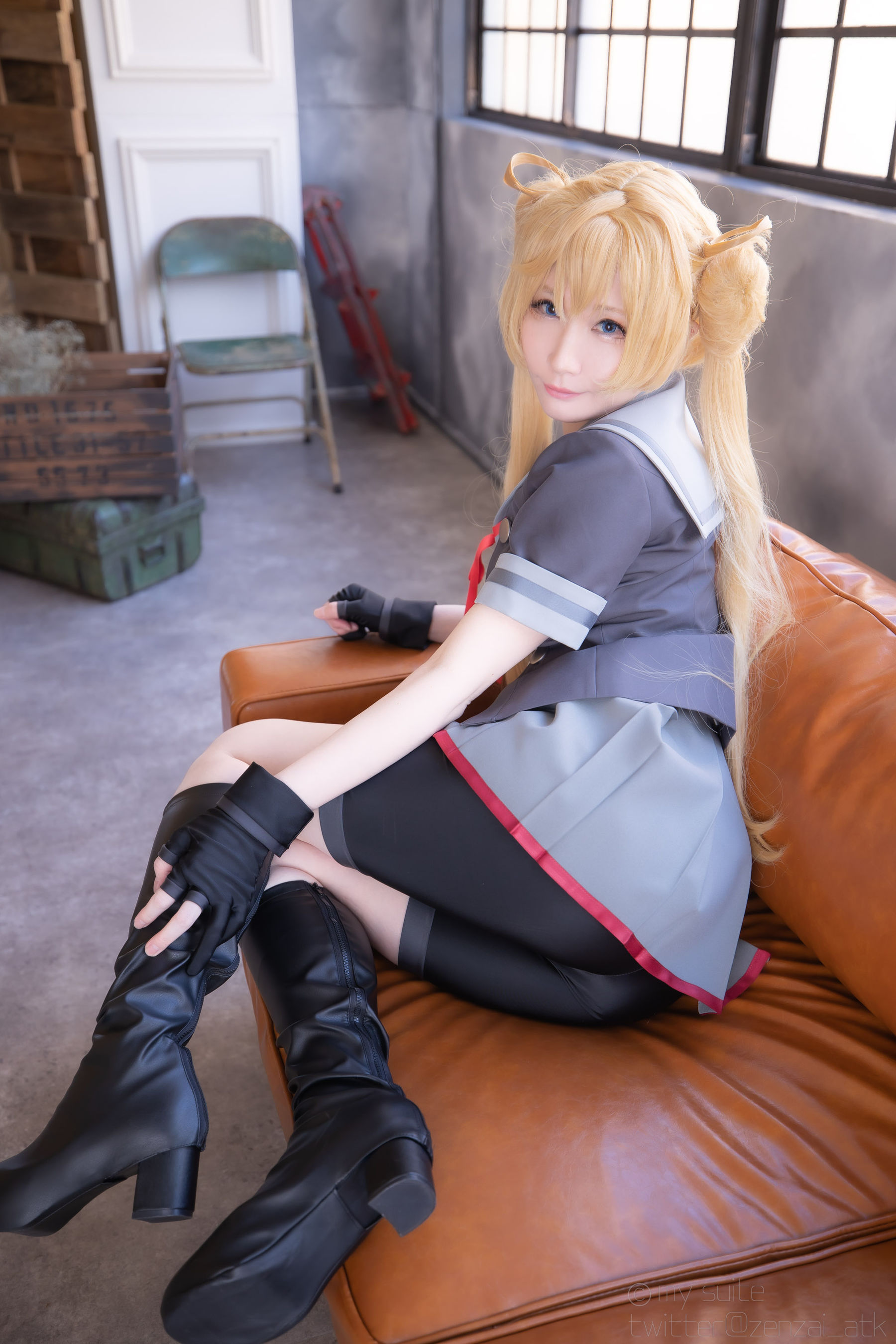 [Cosplay] [my suite] Atsuki あつき - 艦娘がスパッツの良さを教えてくれるROM Suite Collection.38 (KanColle) - 1