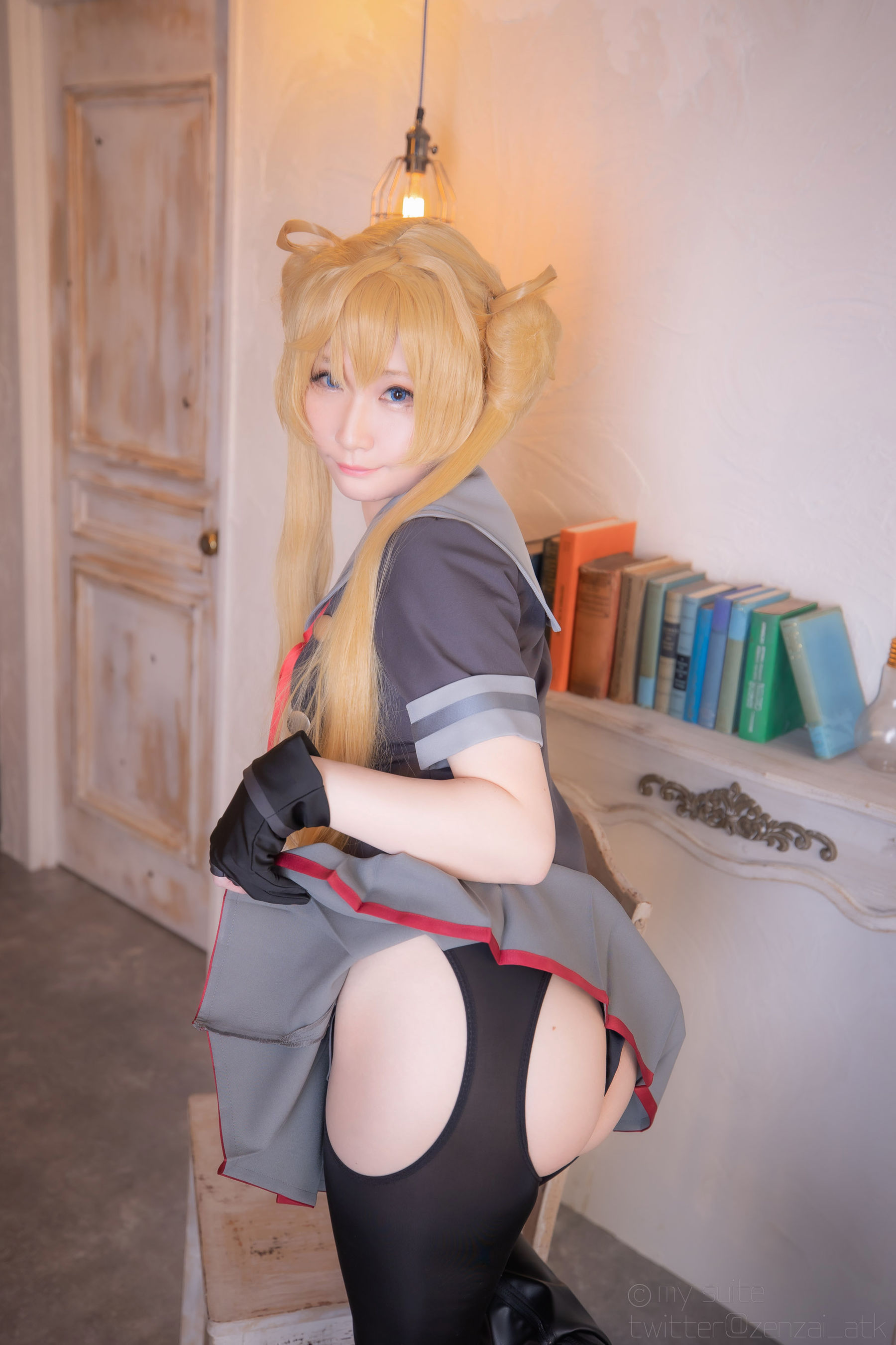 [Cosplay] [my suite] Atsuki あつき - 艦娘がスパッツの良さを教えてくれるROM Suite Collection.38 (KanColle) - 1