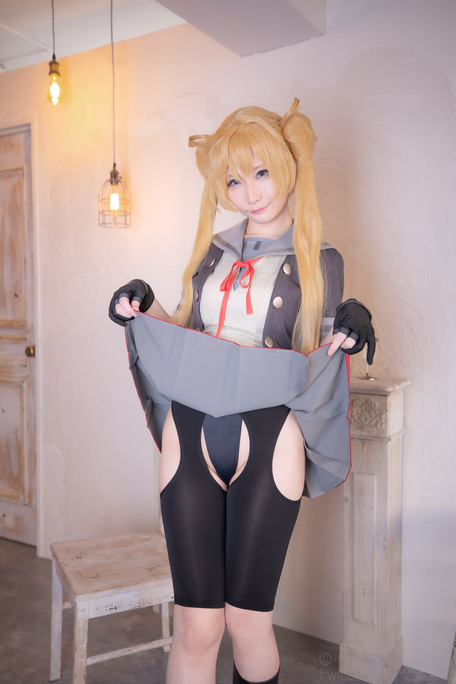 [Cosplay] [my suite] Atsuki あつき - 艦娘がスパッツの良さを教えてくれるROM Suite Collection.38 (KanColle) - 1