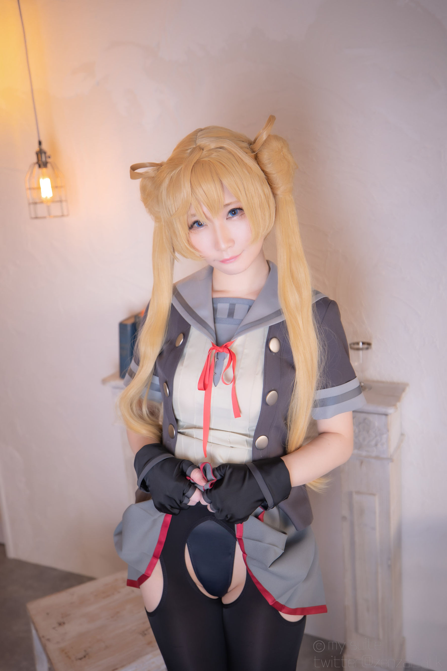 [Cosplay] [my suite] Atsuki あつき - 艦娘がスパッツの良さを教えてくれるROM Suite Collection.38 (KanColle) - 1